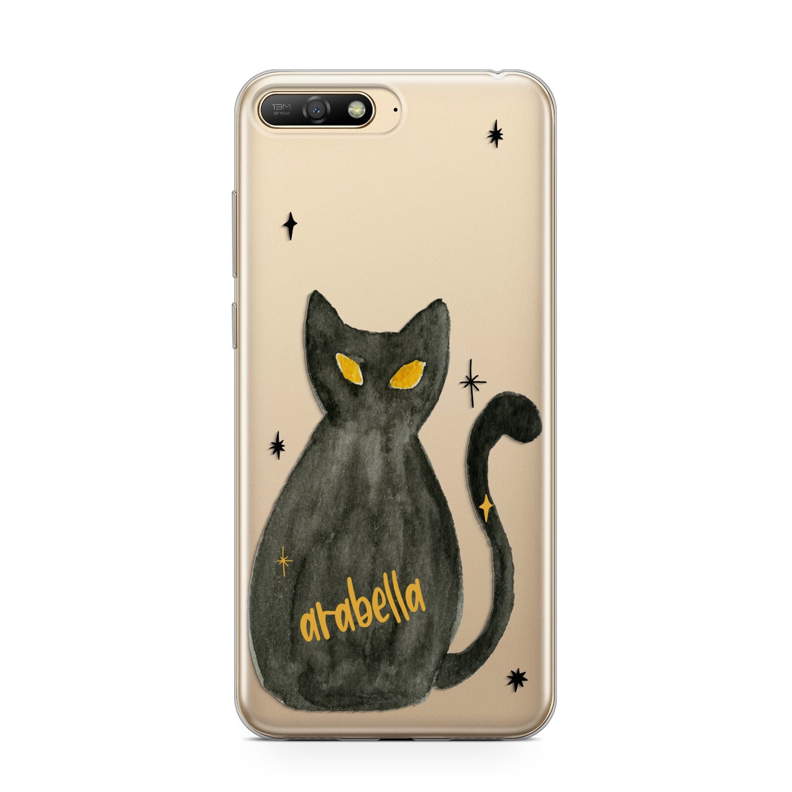 Custom Black Cat Huawei Y6 2018