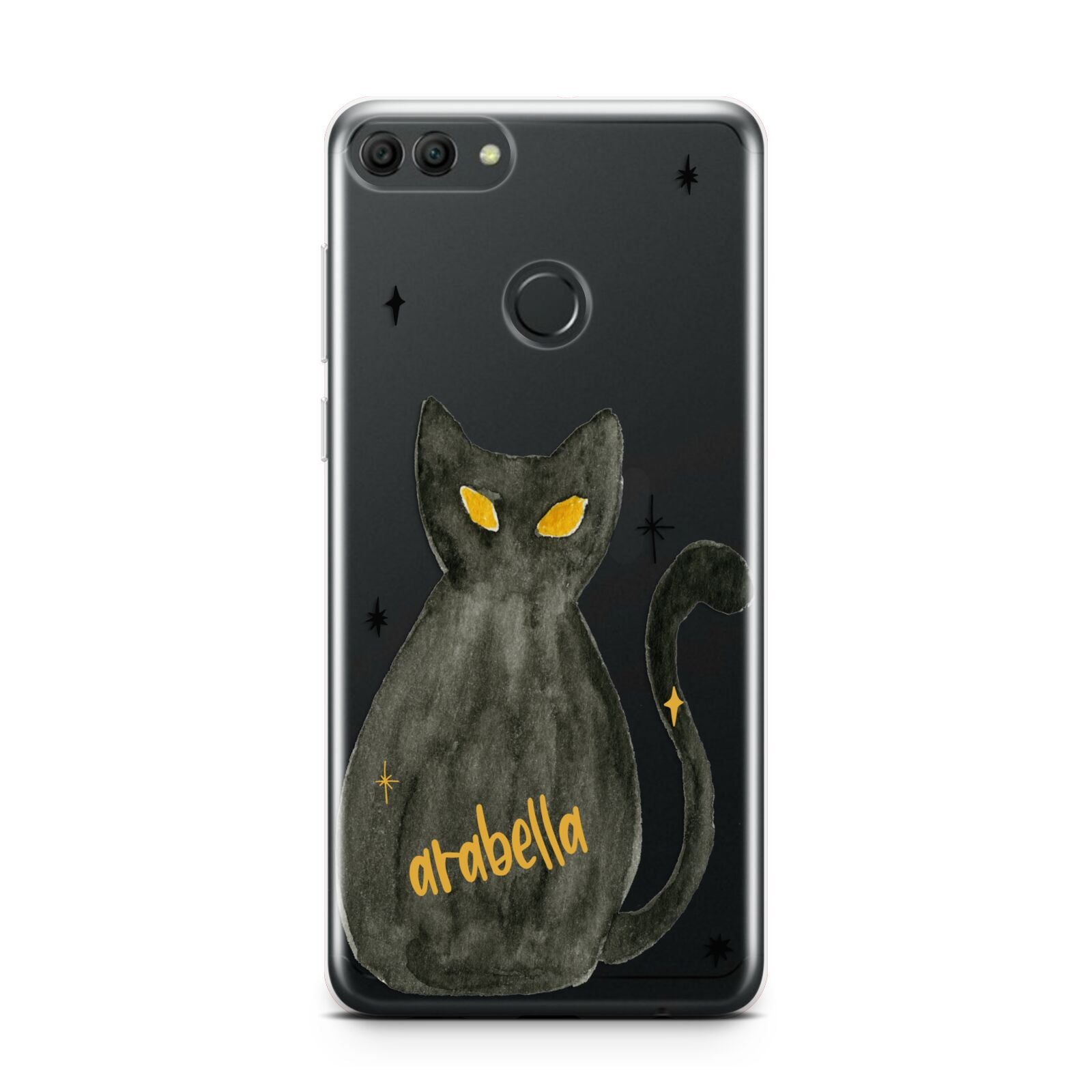 Custom Black Cat Huawei Y9 2018