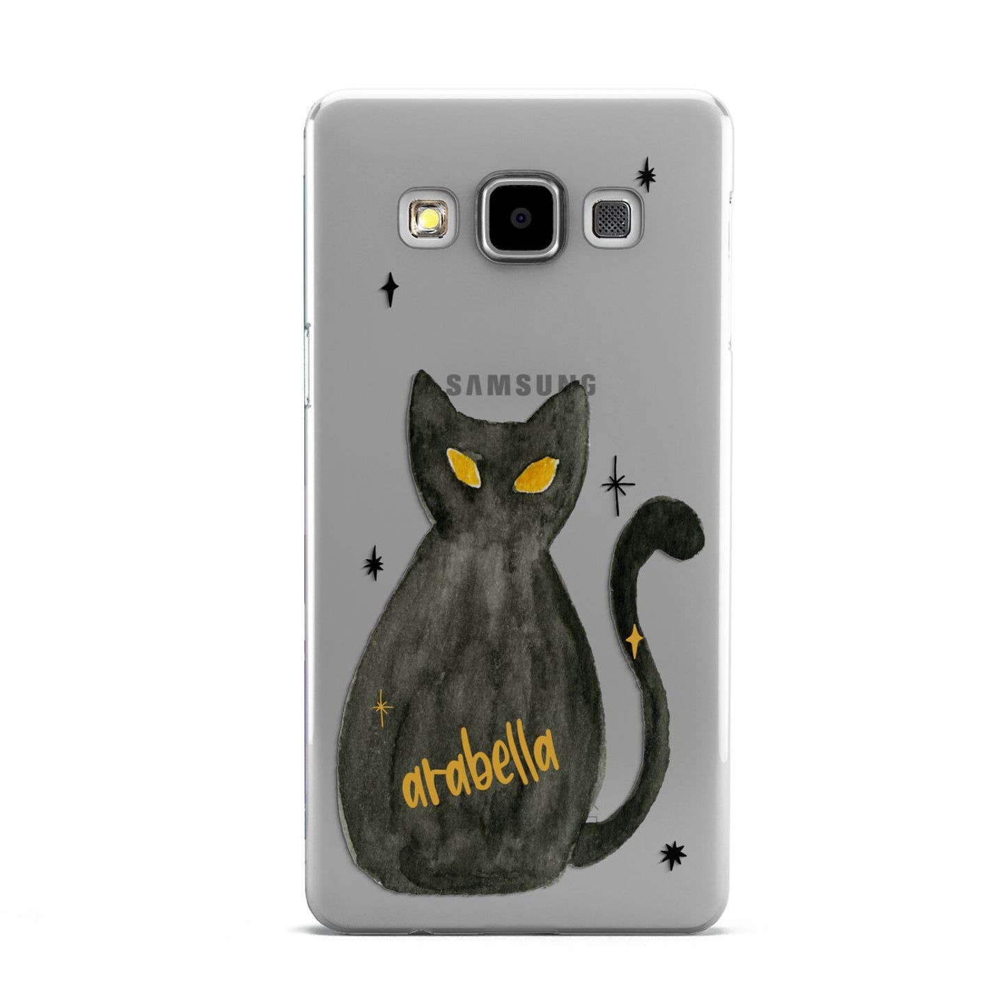 Custom Black Cat Samsung Galaxy A5 Case