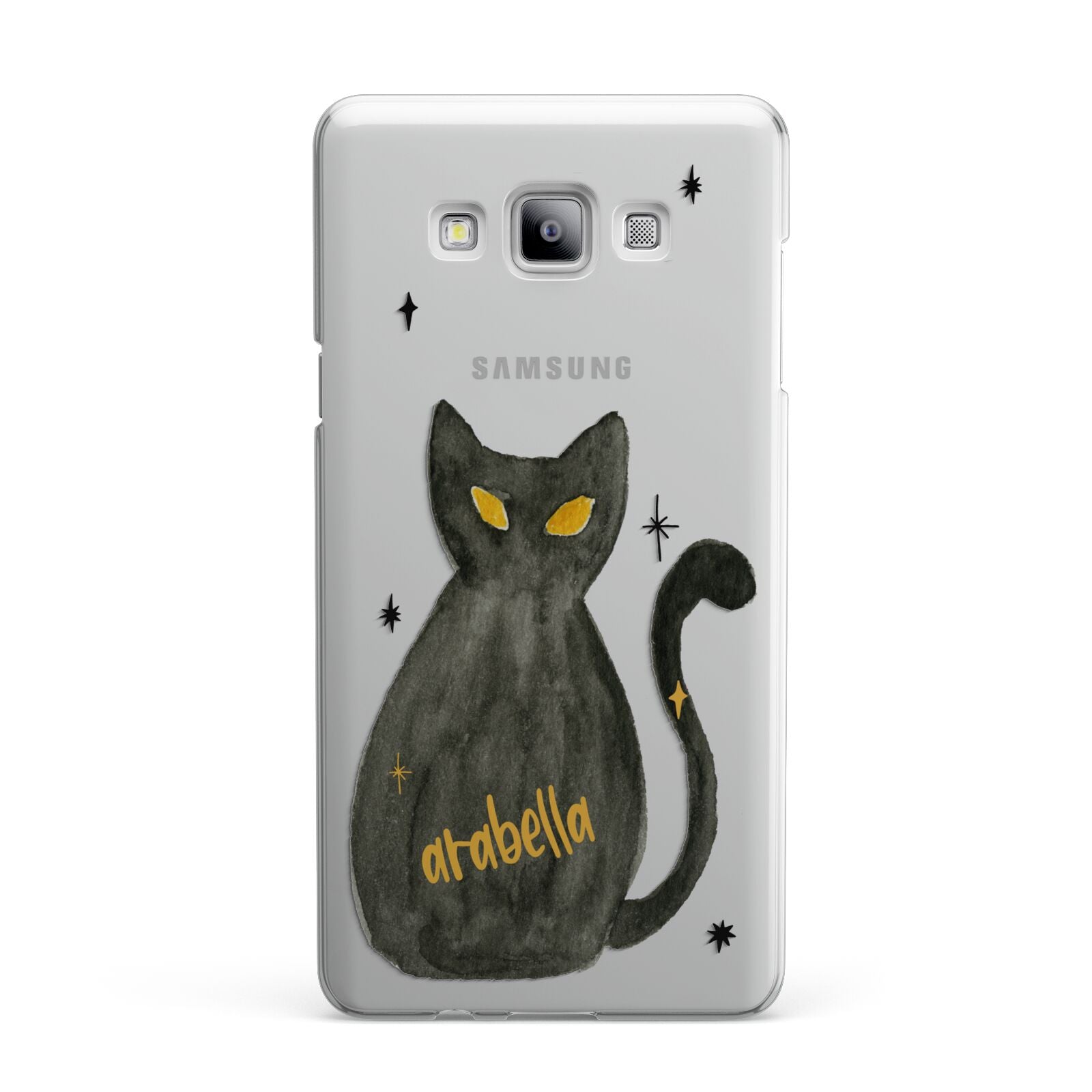 Custom Black Cat Samsung Galaxy A7 2015 Case