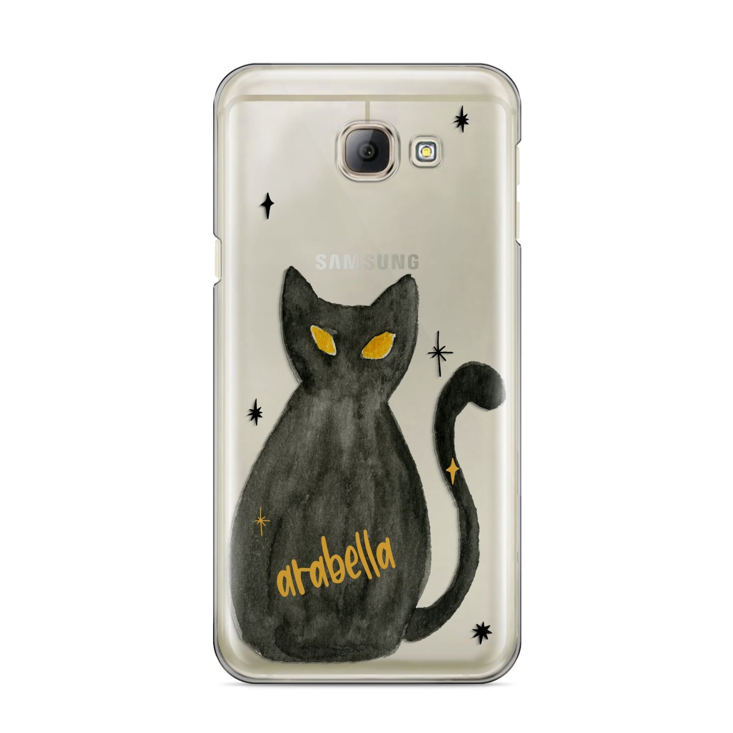 Custom Black Cat Samsung Galaxy A8 2016 Case