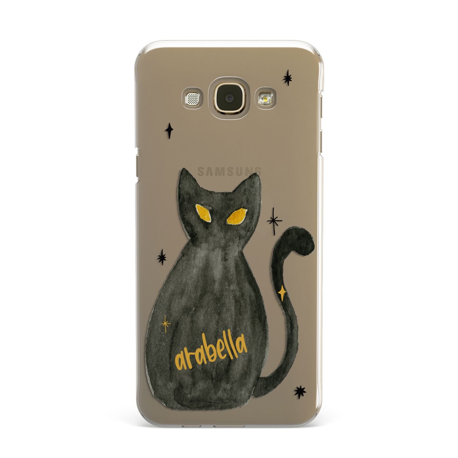 Custom Black Cat Samsung Galaxy A8 Case