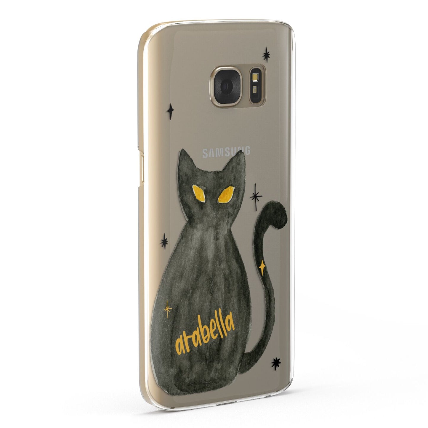 Custom Black Cat Samsung Galaxy Case Fourty Five Degrees