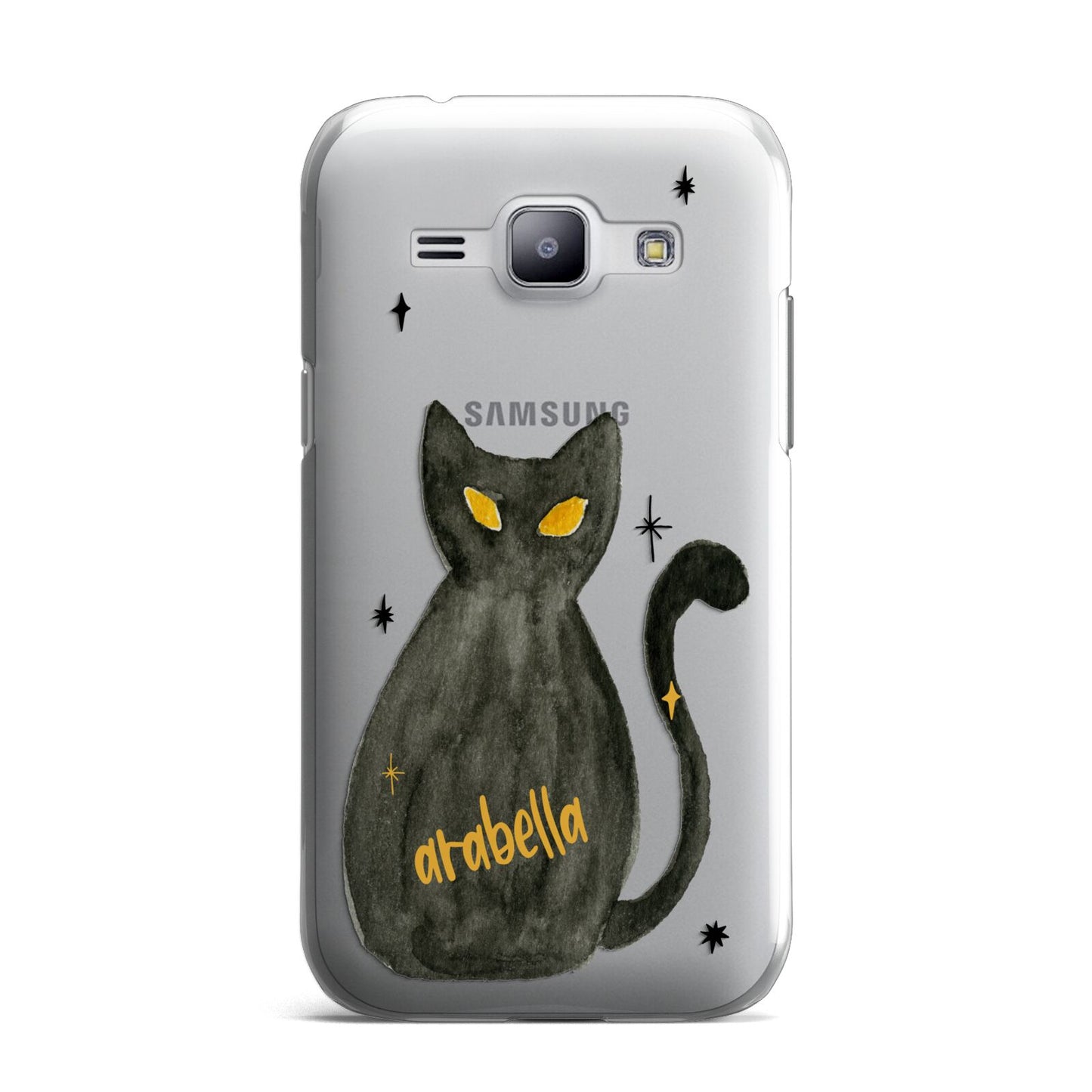 Custom Black Cat Samsung Galaxy J1 2015 Case