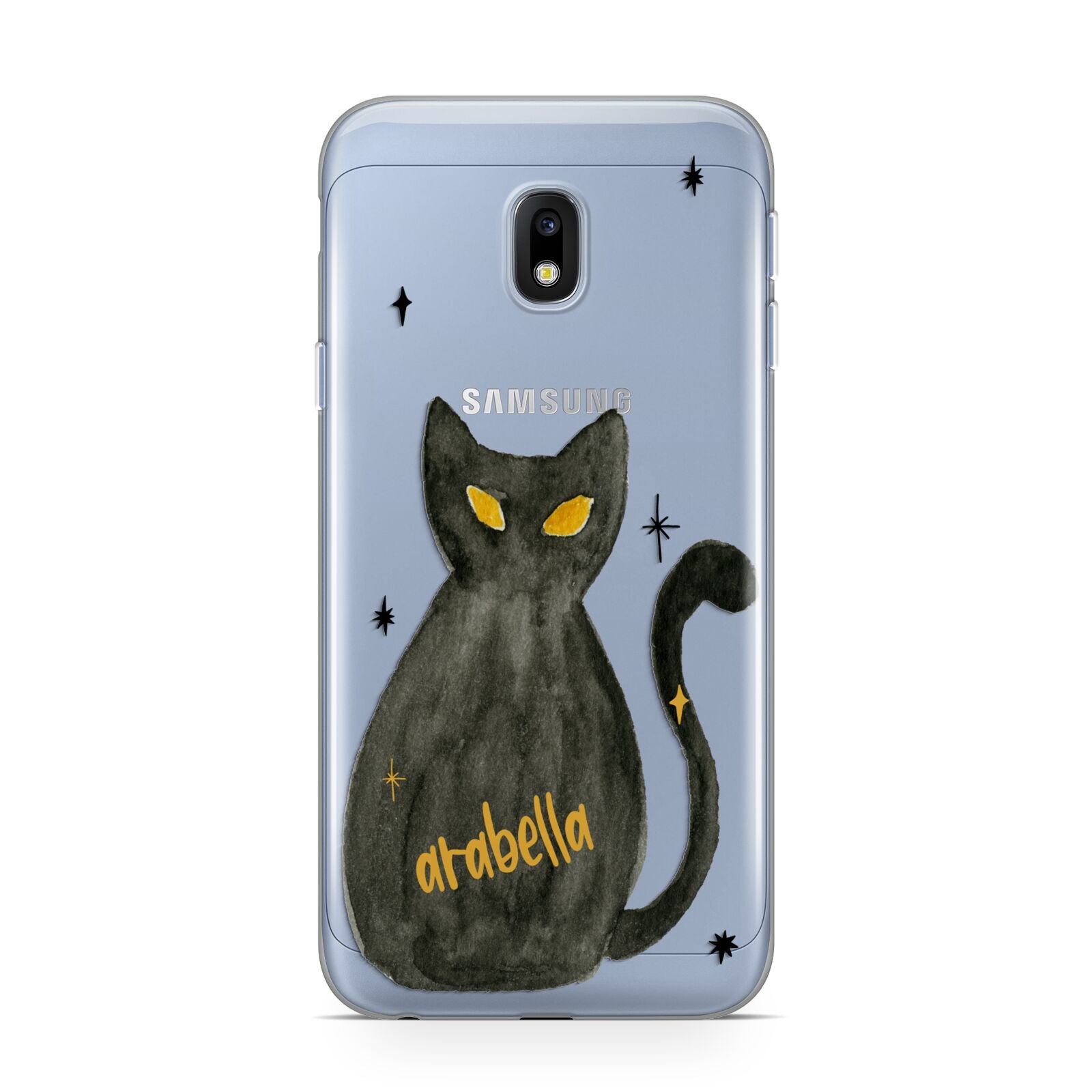 Custom Black Cat Samsung Galaxy J3 2017 Case