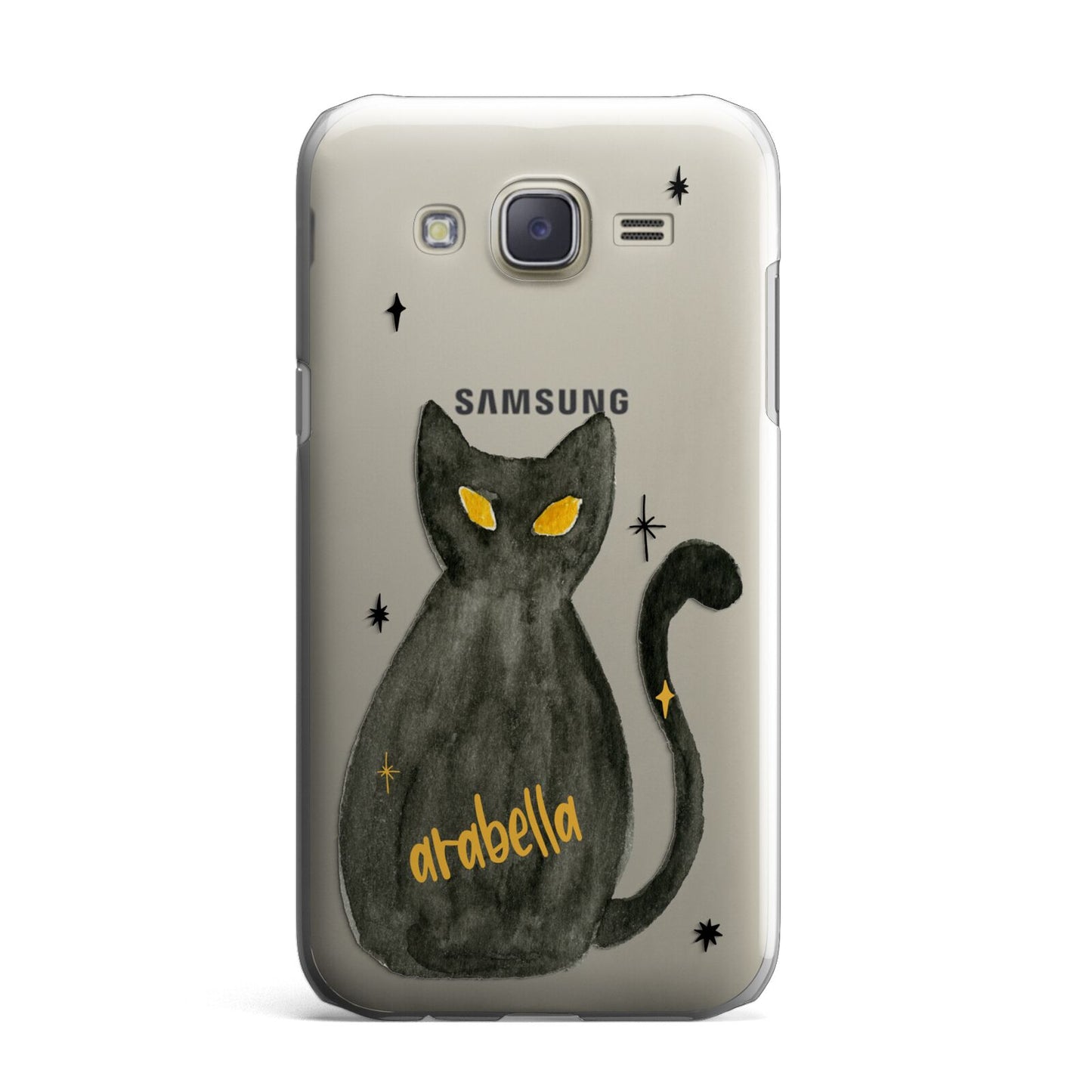 Custom Black Cat Samsung Galaxy J7 Case