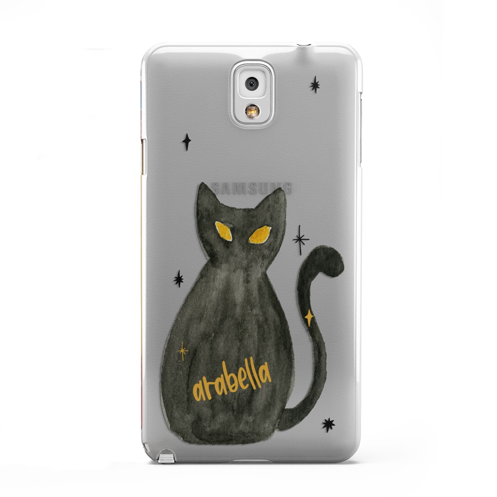 Custom Black Cat Samsung Galaxy Note 3 Case