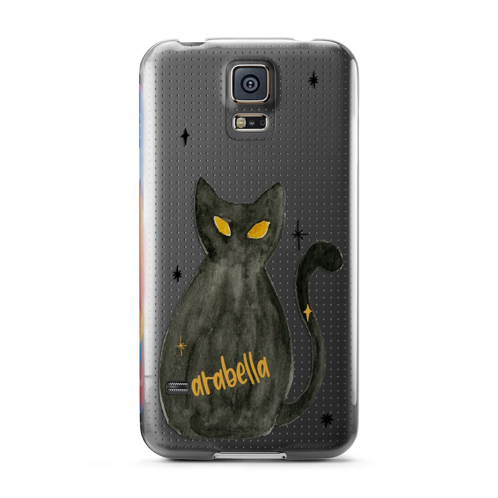 Custom Black Cat Samsung Galaxy S5 Case