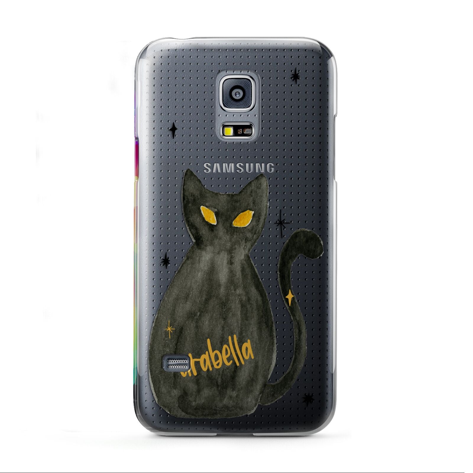 Custom Black Cat Samsung Galaxy S5 Mini Case