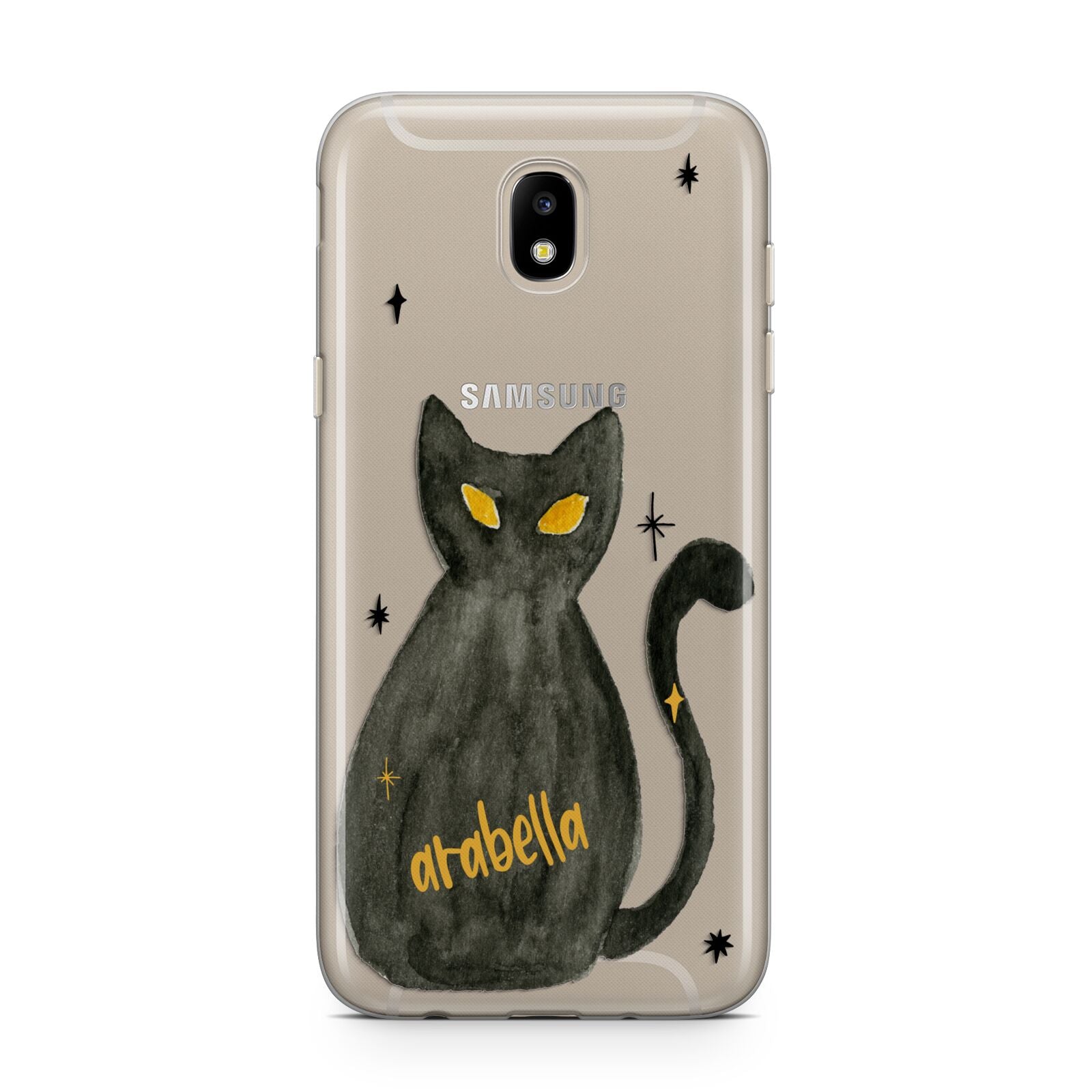 Custom Black Cat Samsung J5 2017 Case