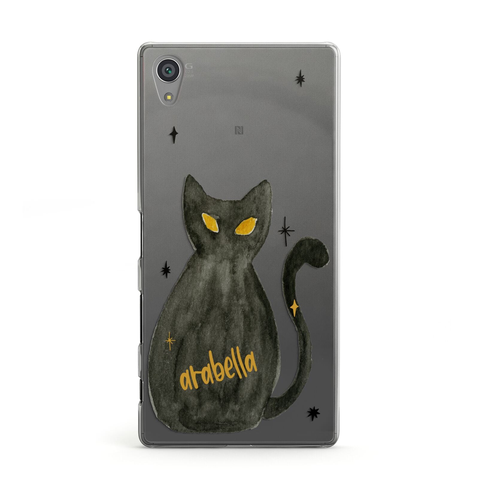 Custom Black Cat Sony Xperia Case