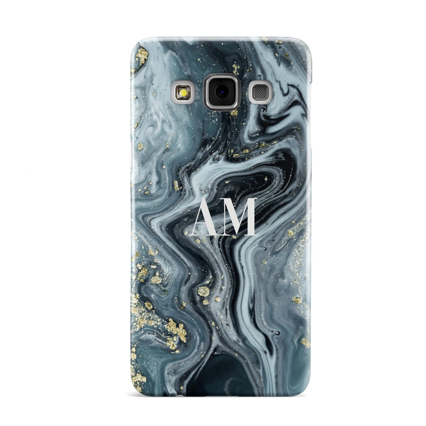 Custom Blue Swirl Marble Samsung Galaxy A3 Case