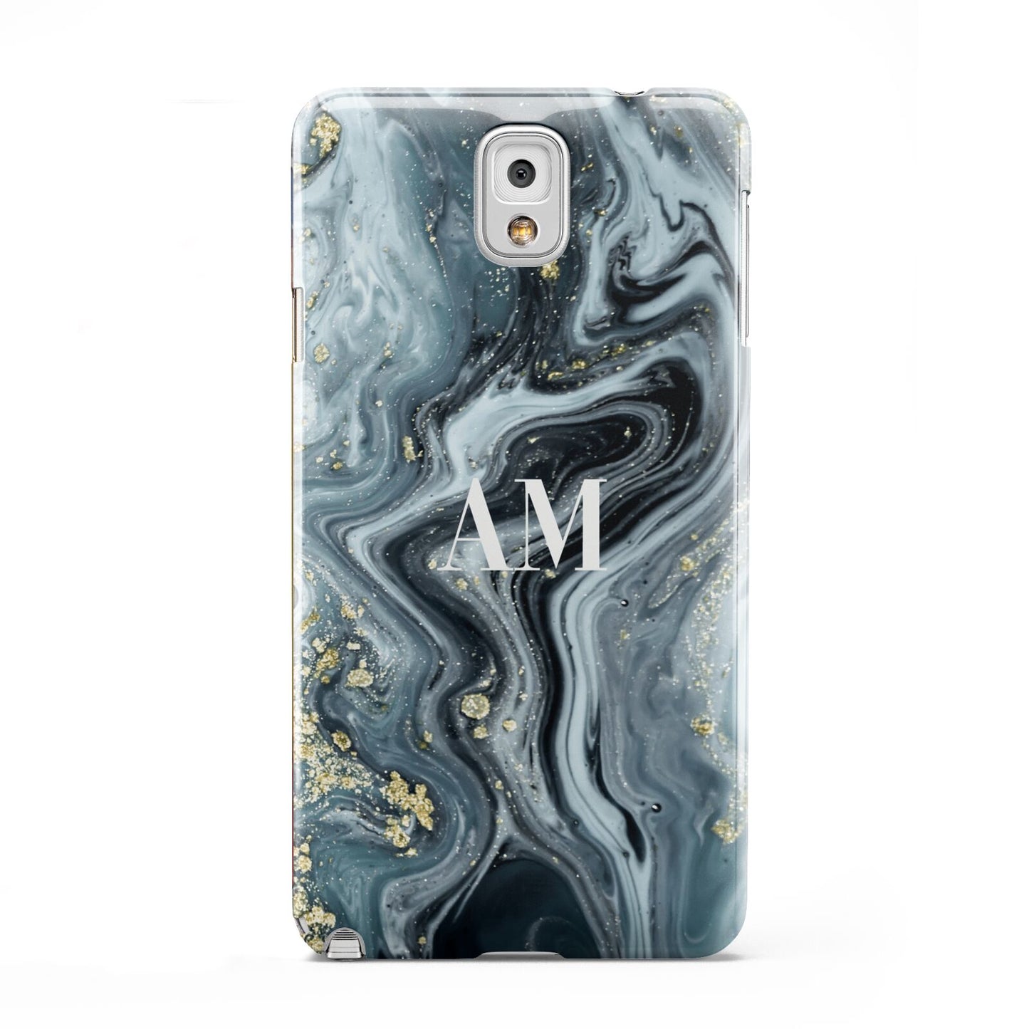 Custom Blue Swirl Marble Samsung Galaxy Note 3 Case