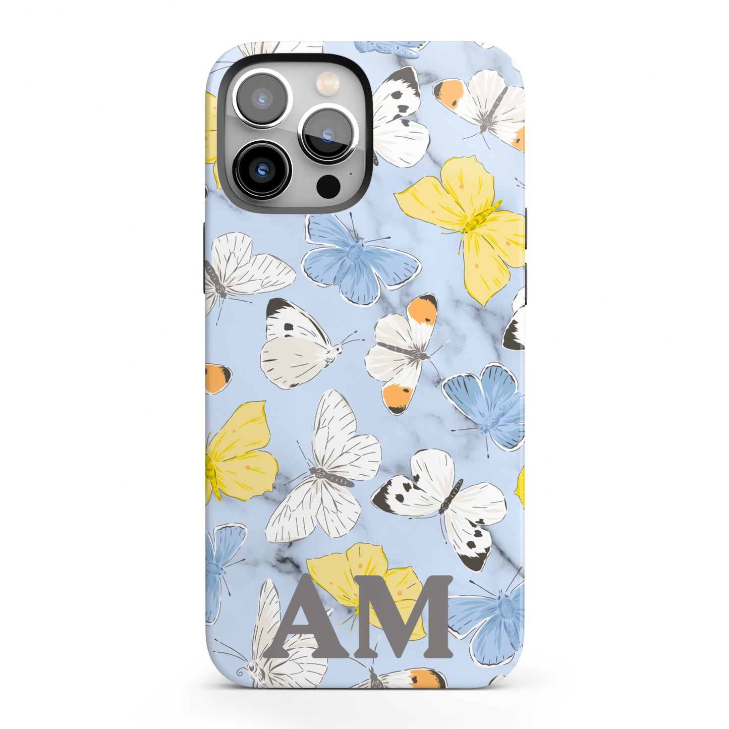 Custom Butterfly iPhone 13 Pro Max Full Wrap 3D Tough Case