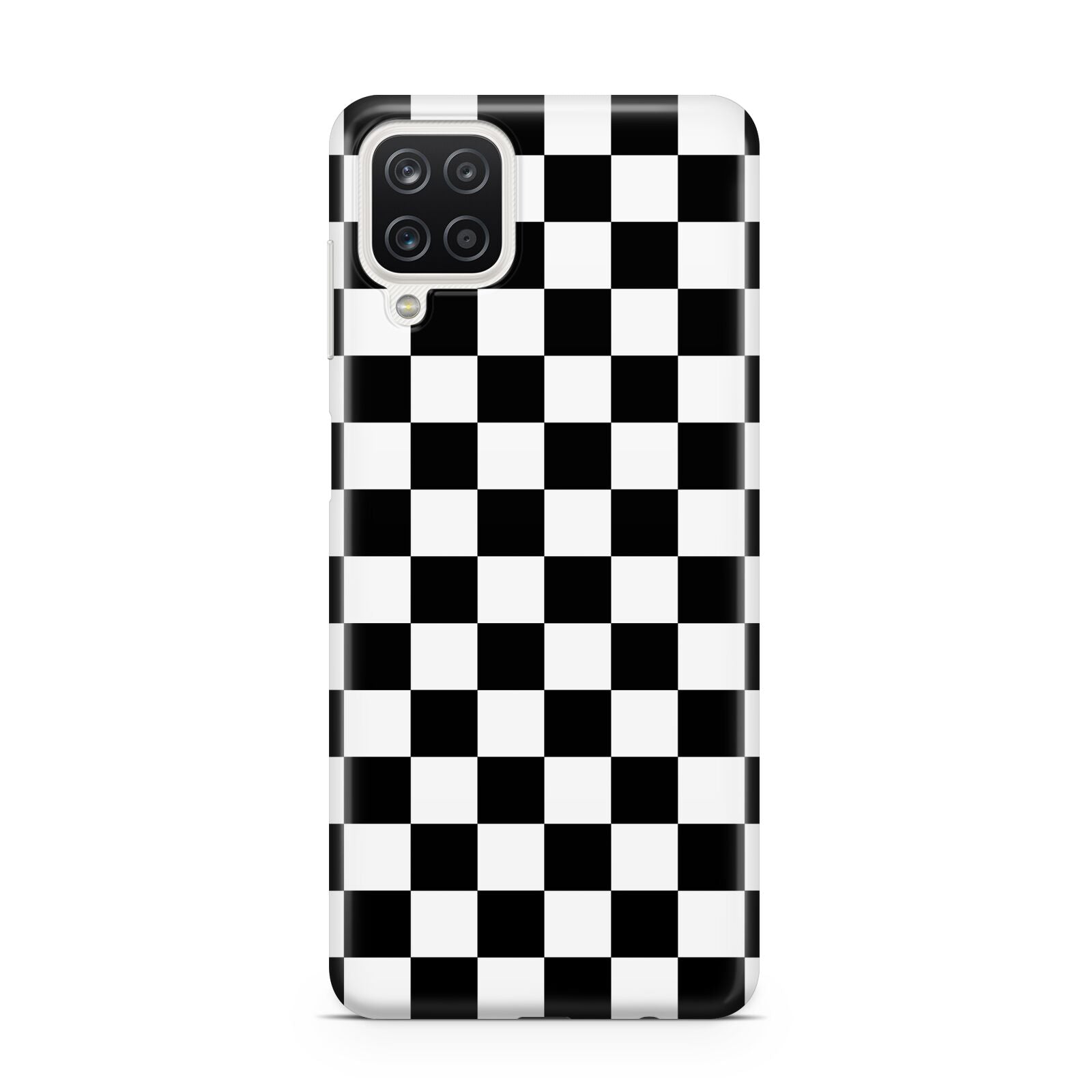 Custom Colour Check Samsung A12 Case