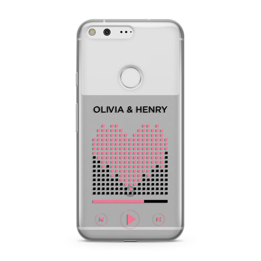 Custom Couples Music Google Pixel Case