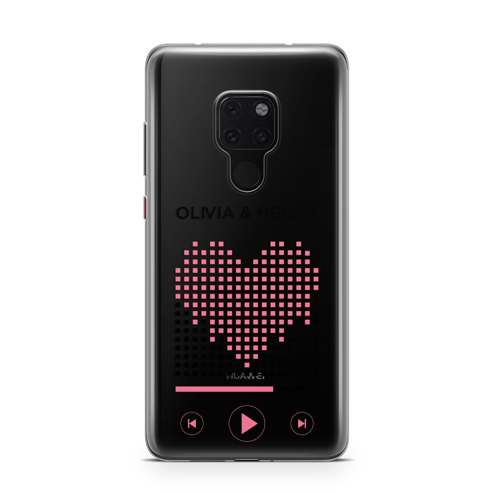 Custom Couples Music Huawei Mate 20 Phone Case