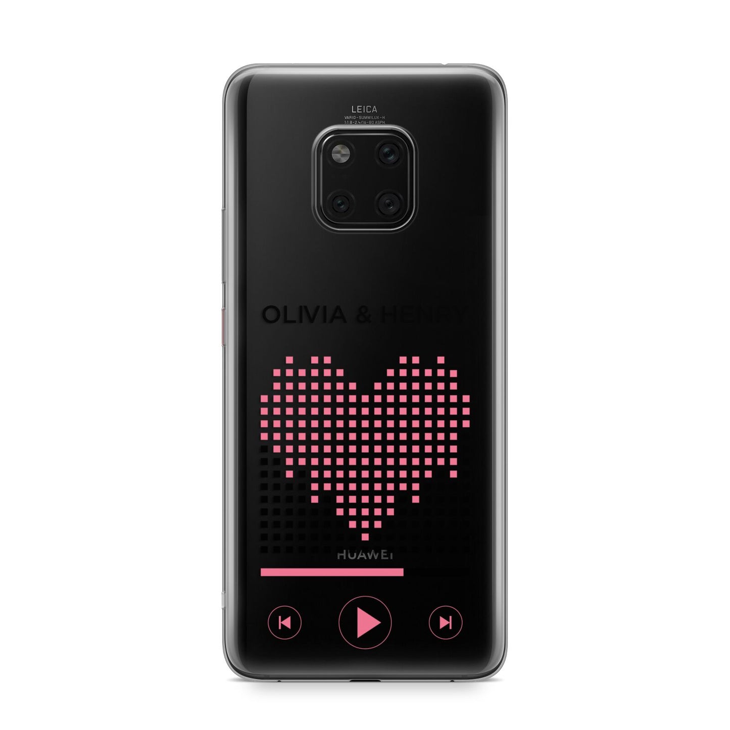 Custom Couples Music Huawei Mate 20 Pro Phone Case