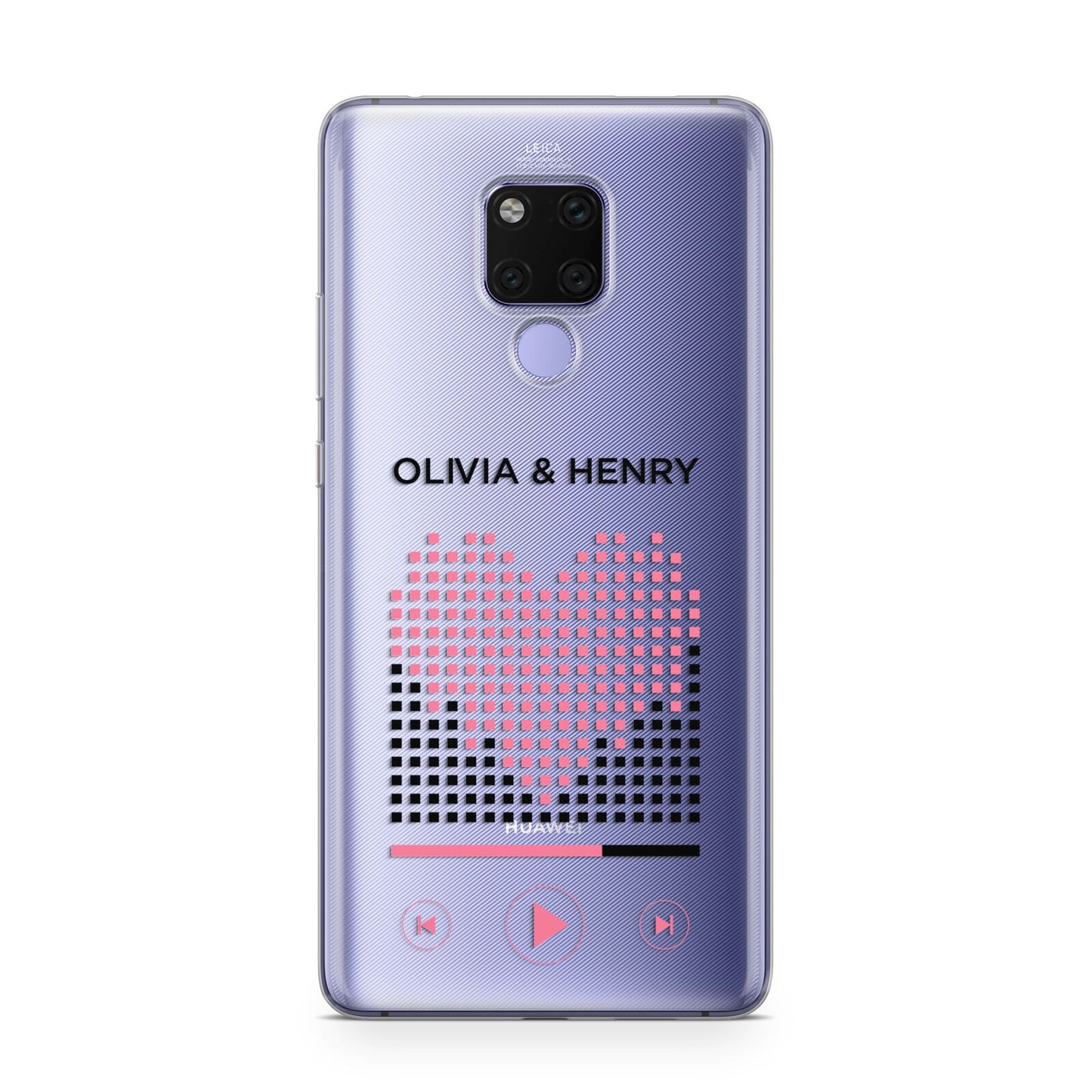 Custom Couples Music Huawei Mate 20X Phone Case