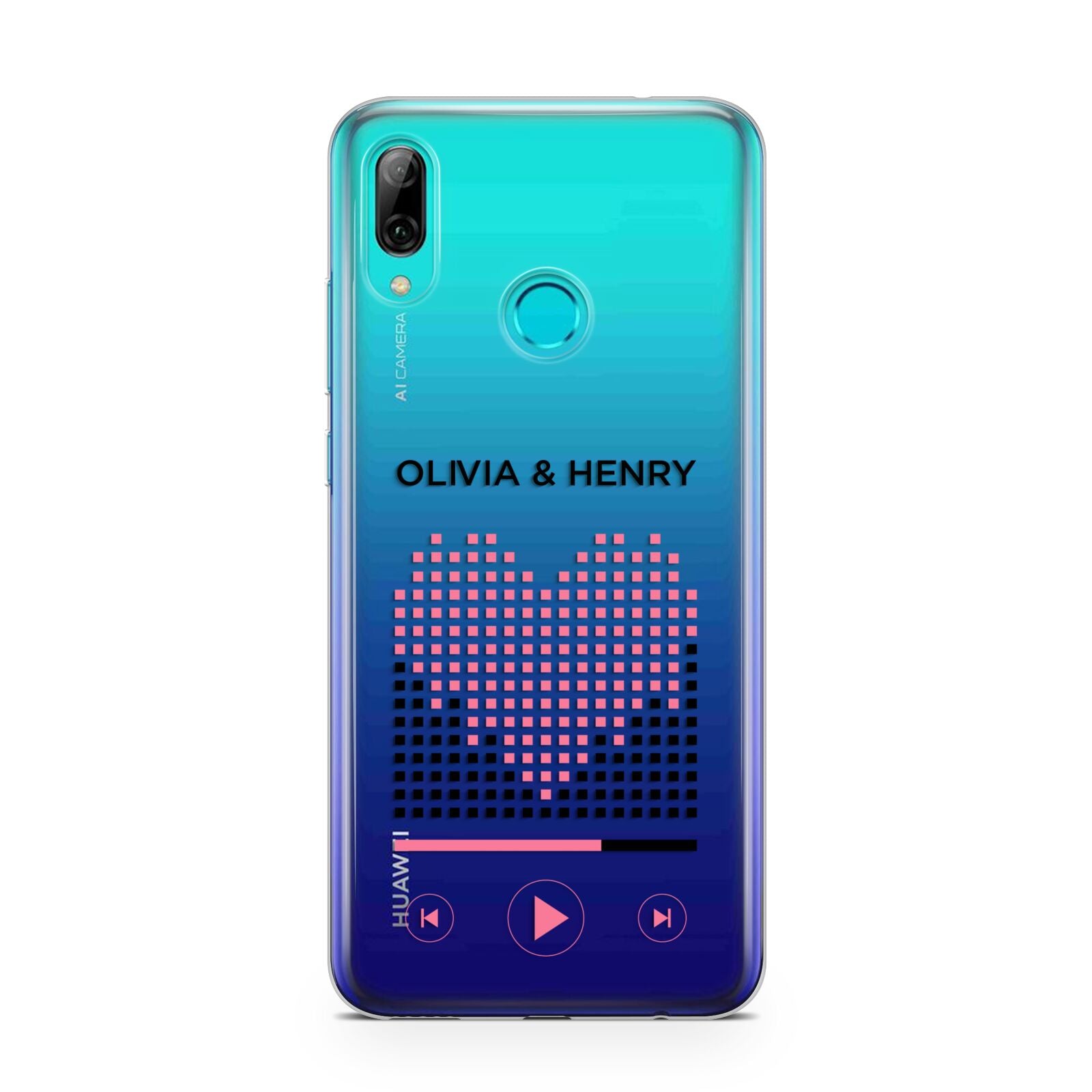 Custom Couples Music Huawei P Smart 2019 Case