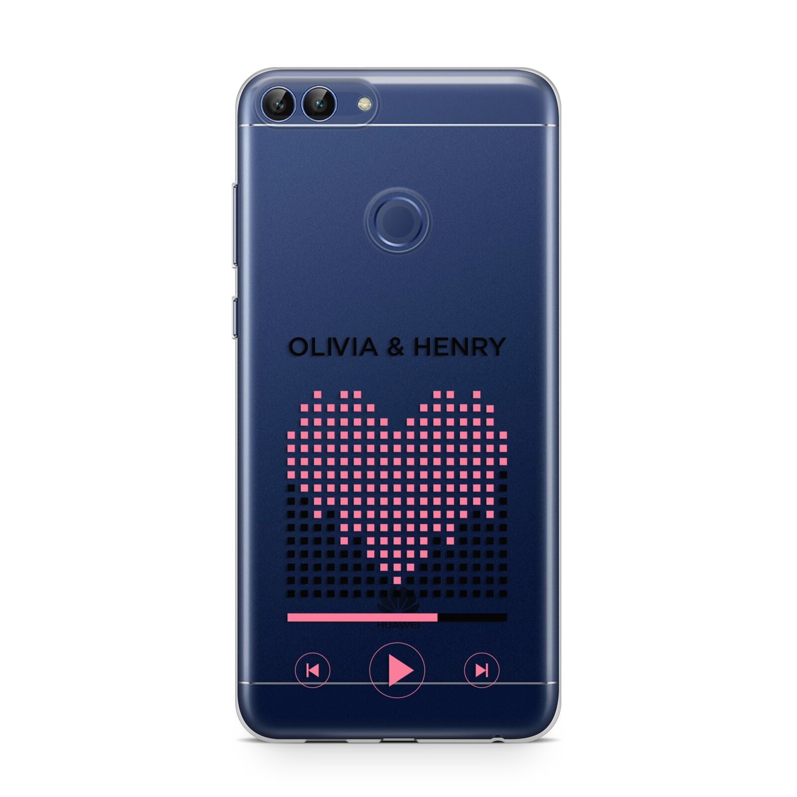 Custom Couples Music Huawei P Smart Case