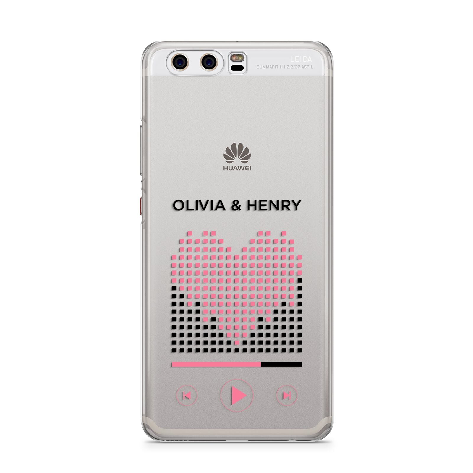 Custom Couples Music Huawei P10 Phone Case