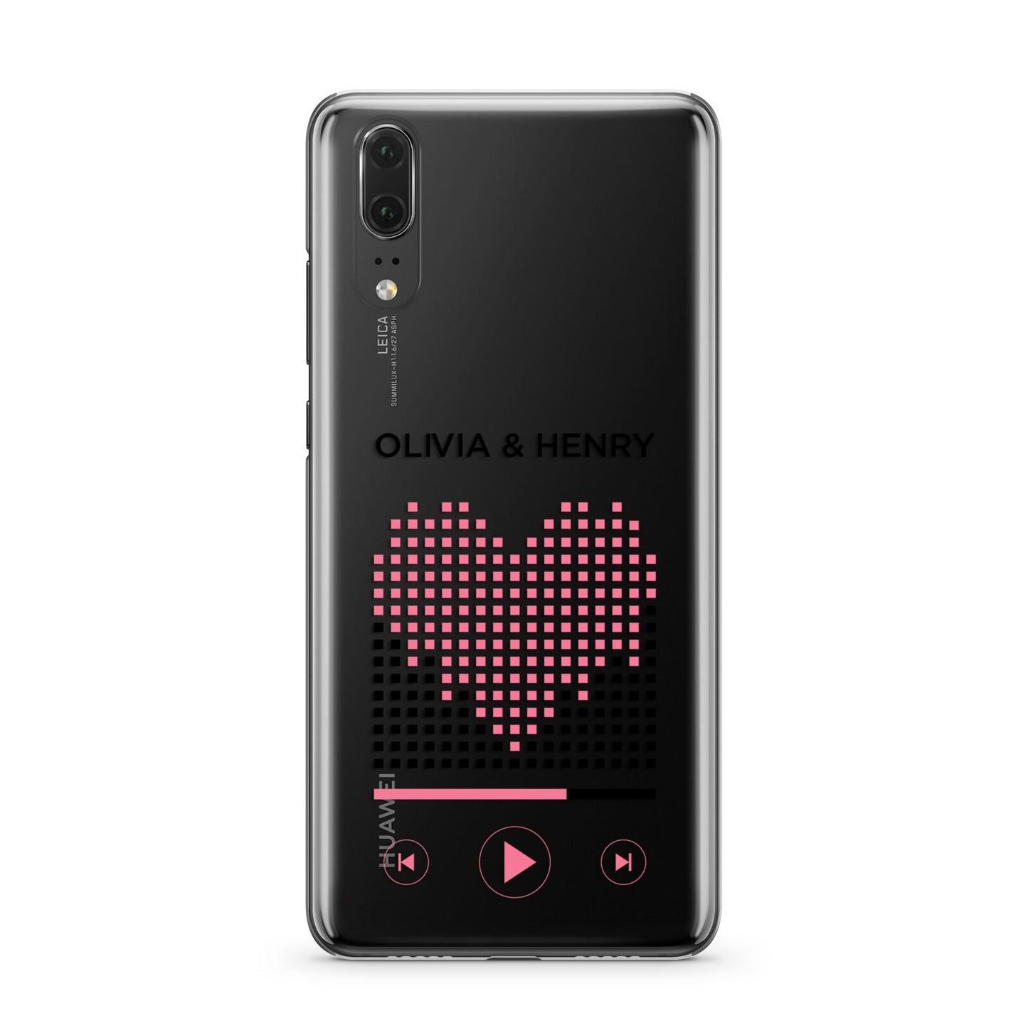 Custom Couples Music Huawei P20 Phone Case