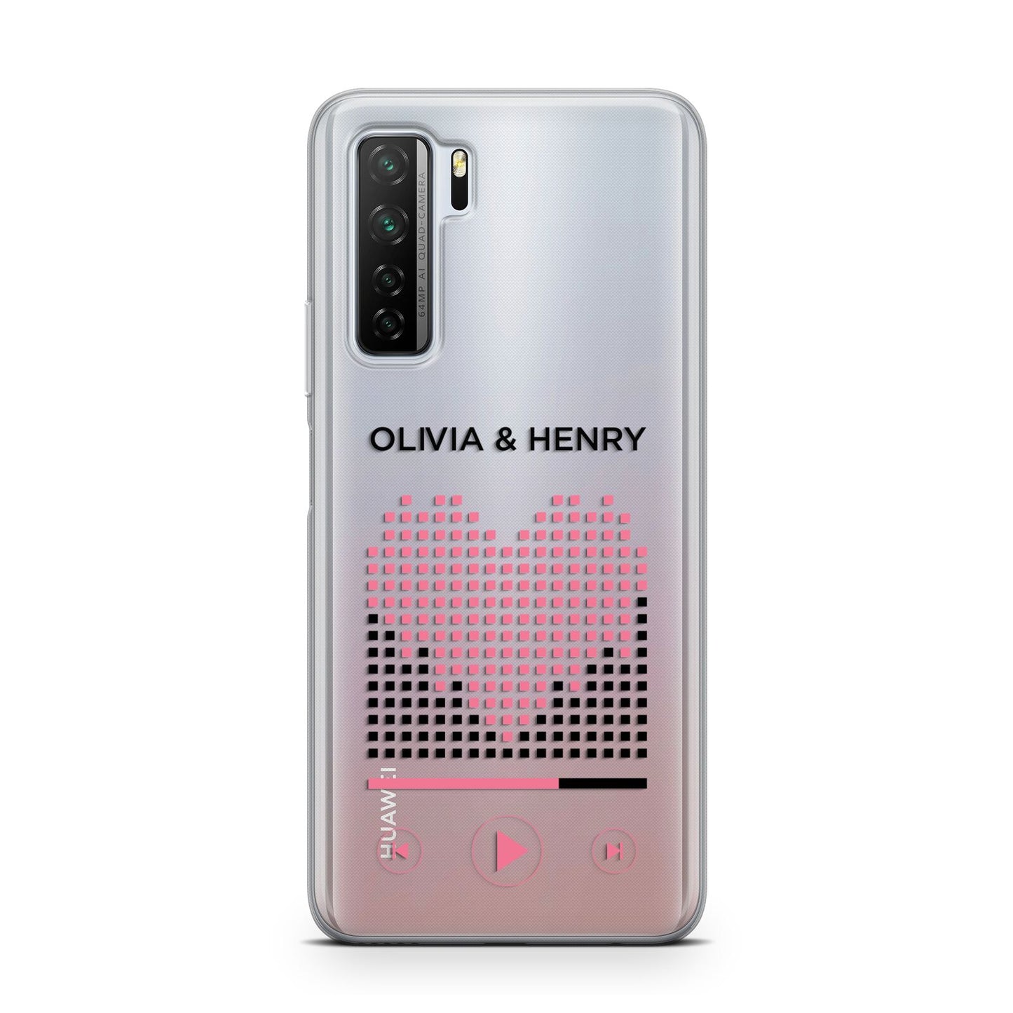 Custom Couples Music Huawei P40 Lite 5G Phone Case