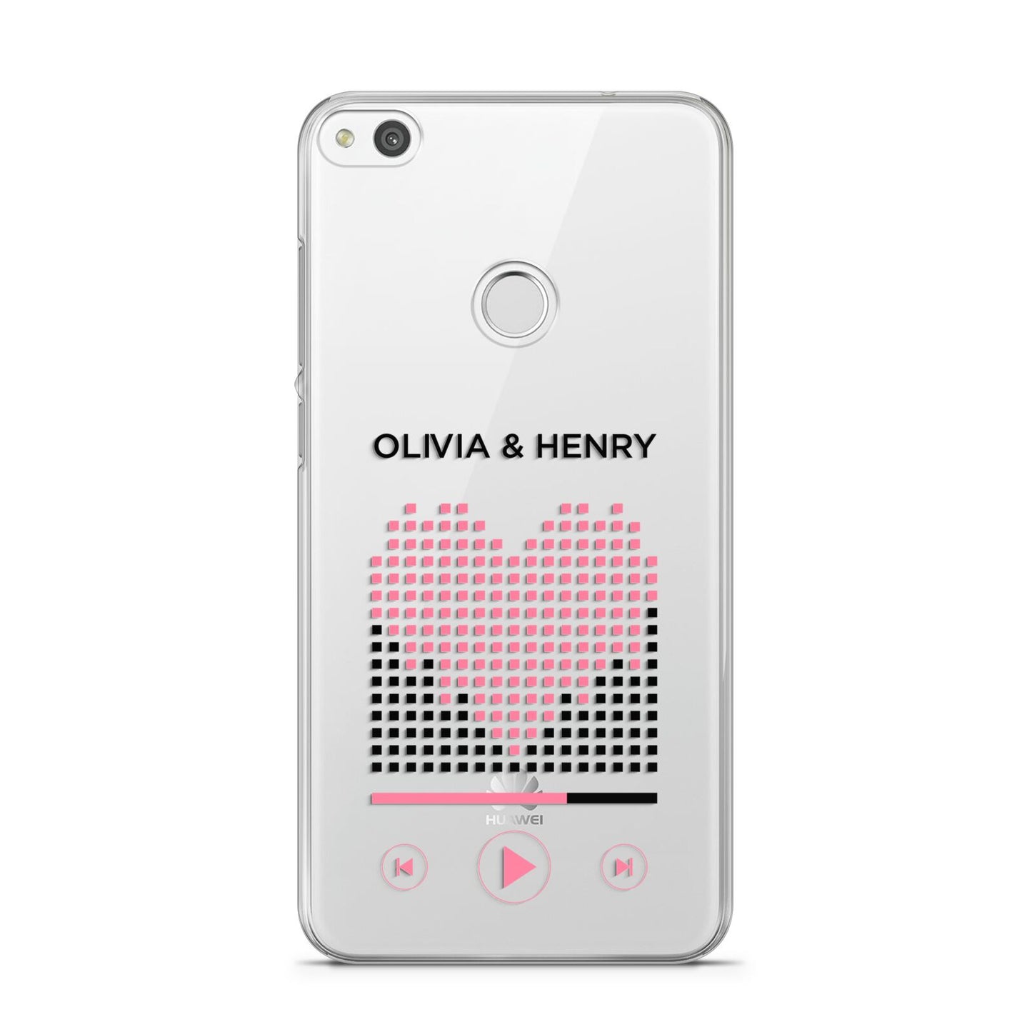 Custom Couples Music Huawei P8 Lite Case