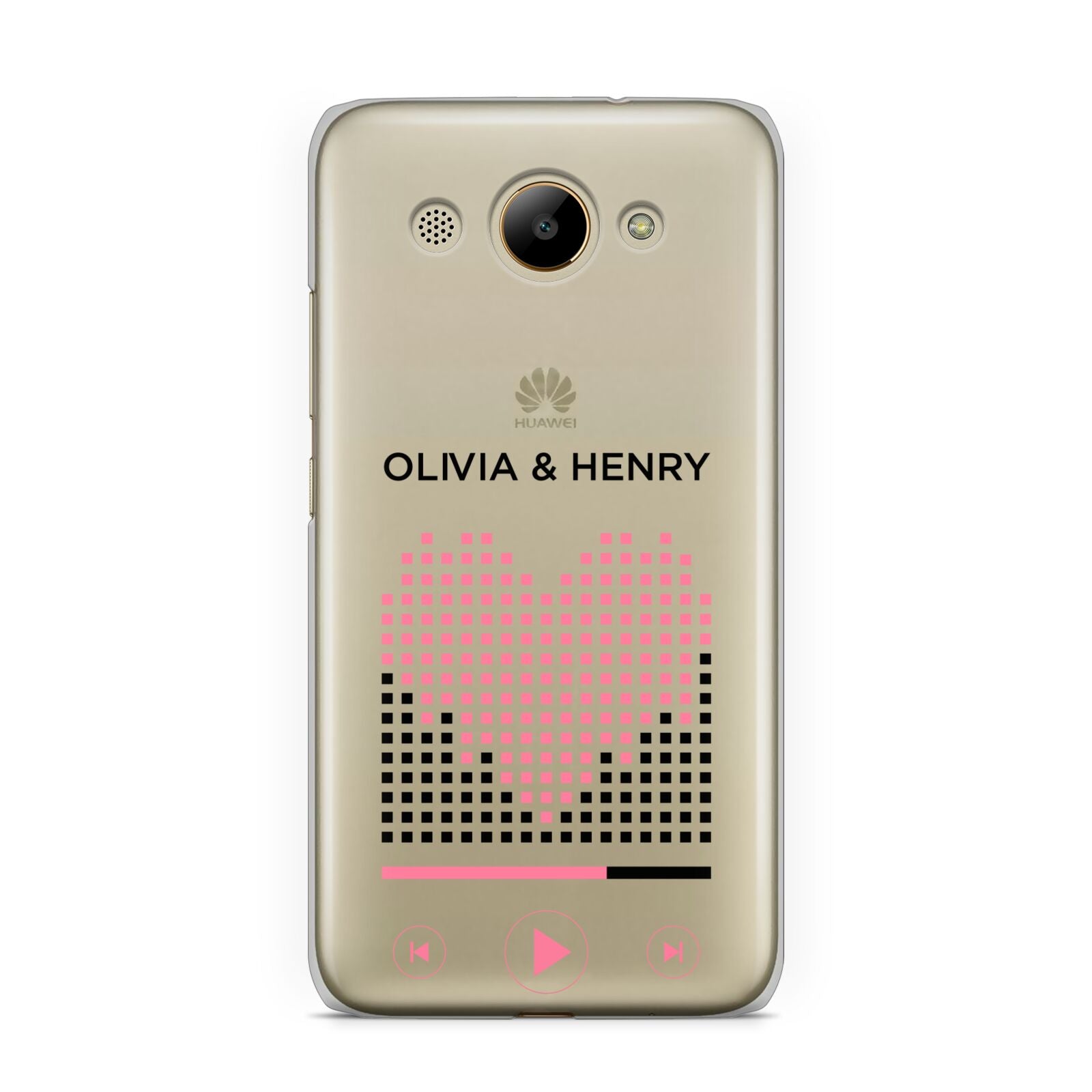 Custom Couples Music Huawei Y3 2017