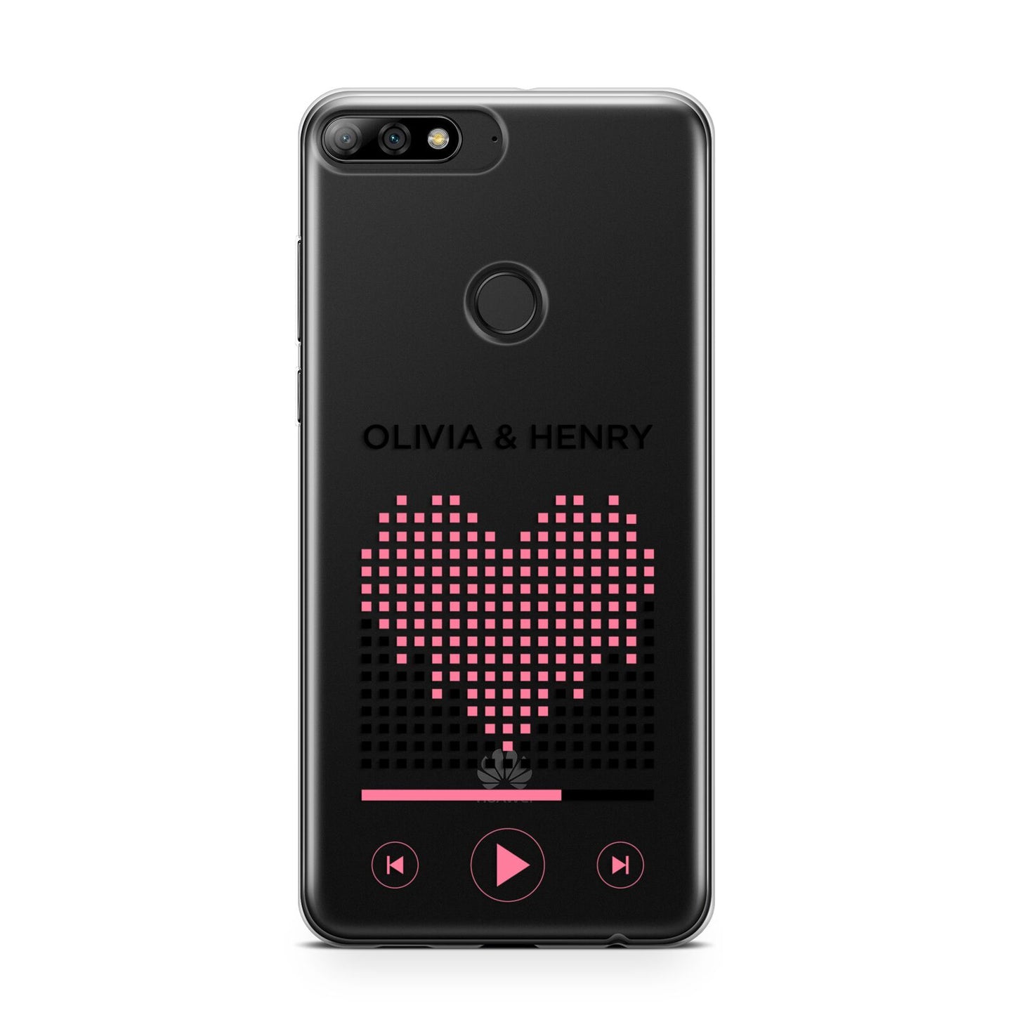 Custom Couples Music Huawei Y7 2018