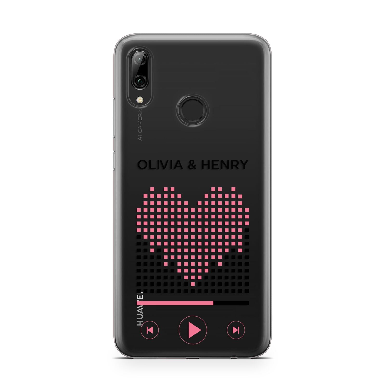 Custom Couples Music Huawei Y7 2019