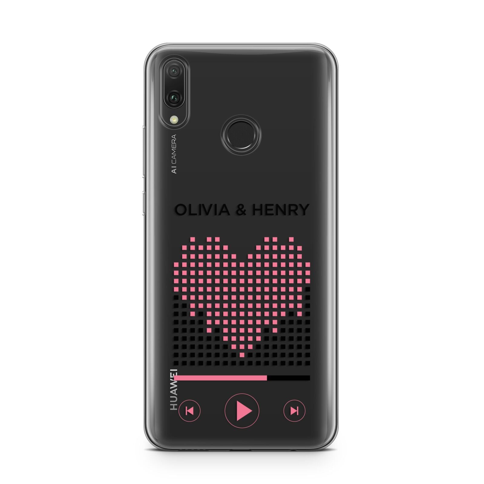 Custom Couples Music Huawei Y9 2019