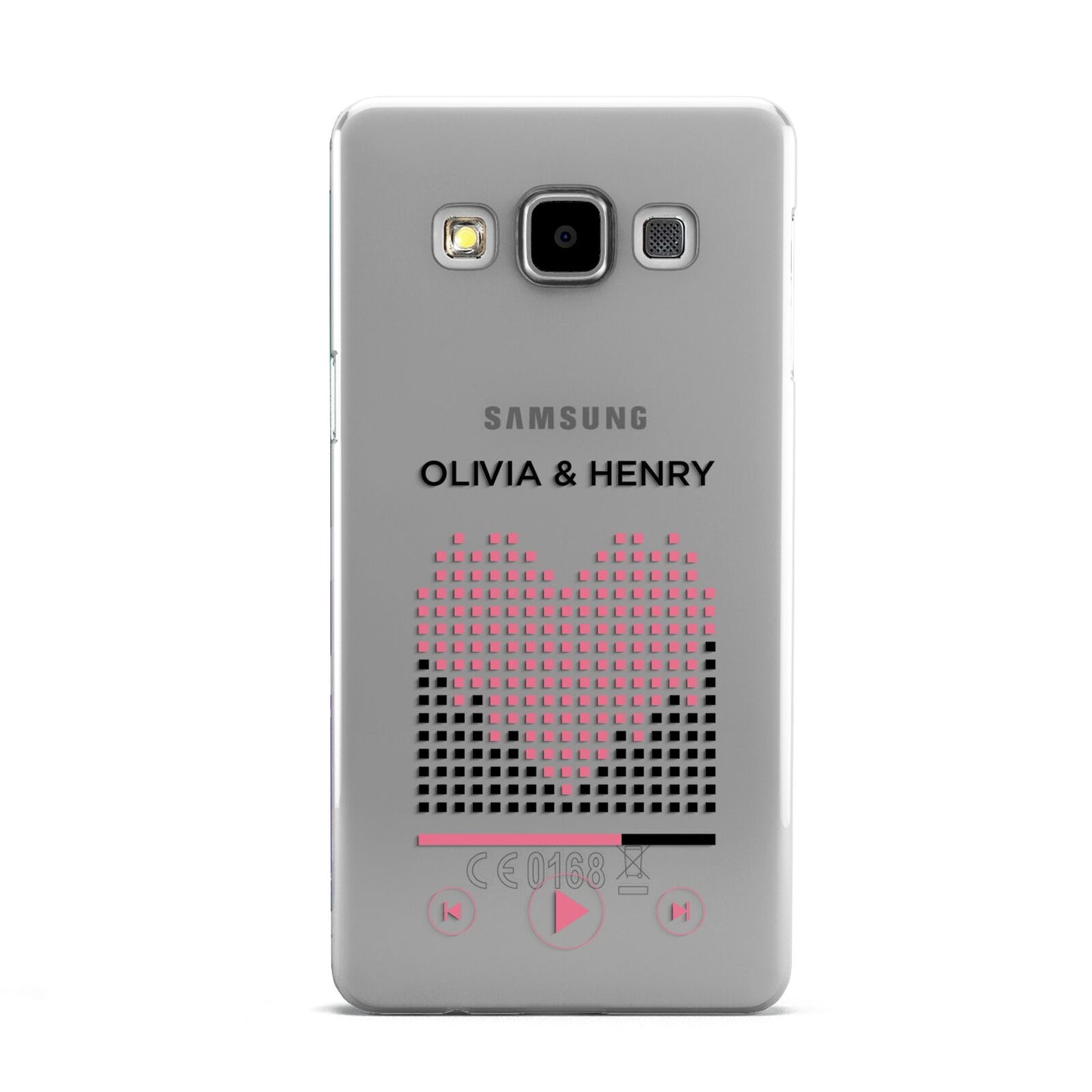 Custom Couples Music Samsung Galaxy A5 Case