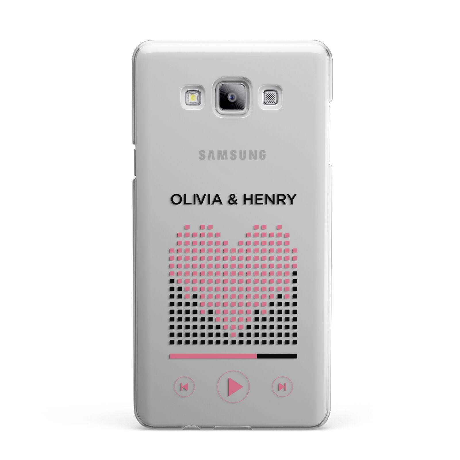 Custom Couples Music Samsung Galaxy A7 2015 Case