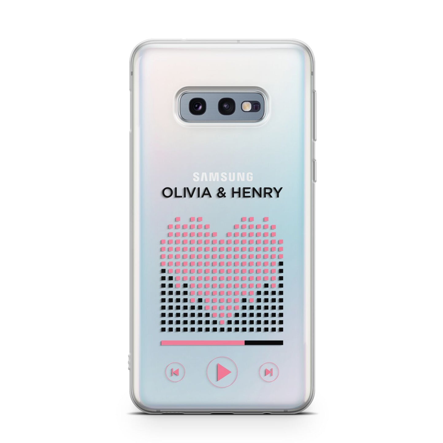 Custom Couples Music Samsung Galaxy S10E Case