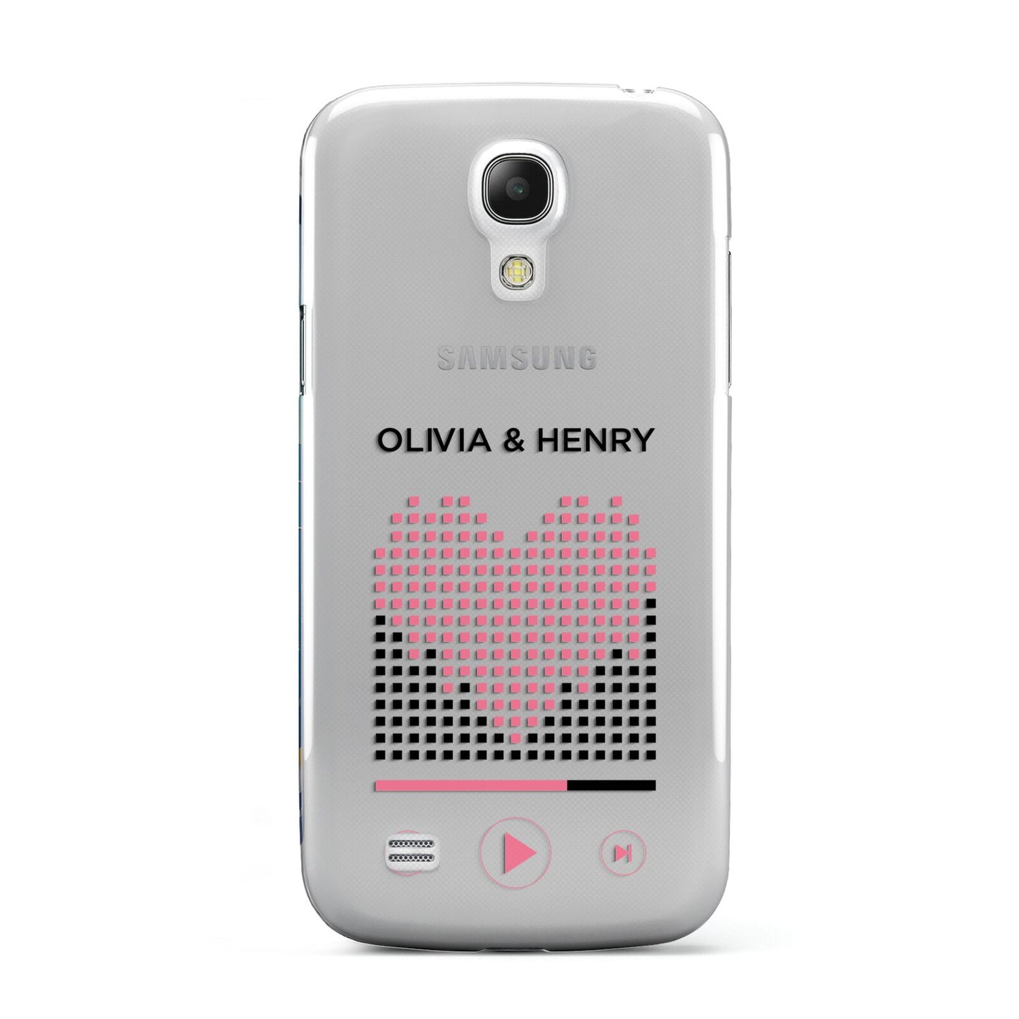 Custom Couples Music Samsung Galaxy S4 Mini Case