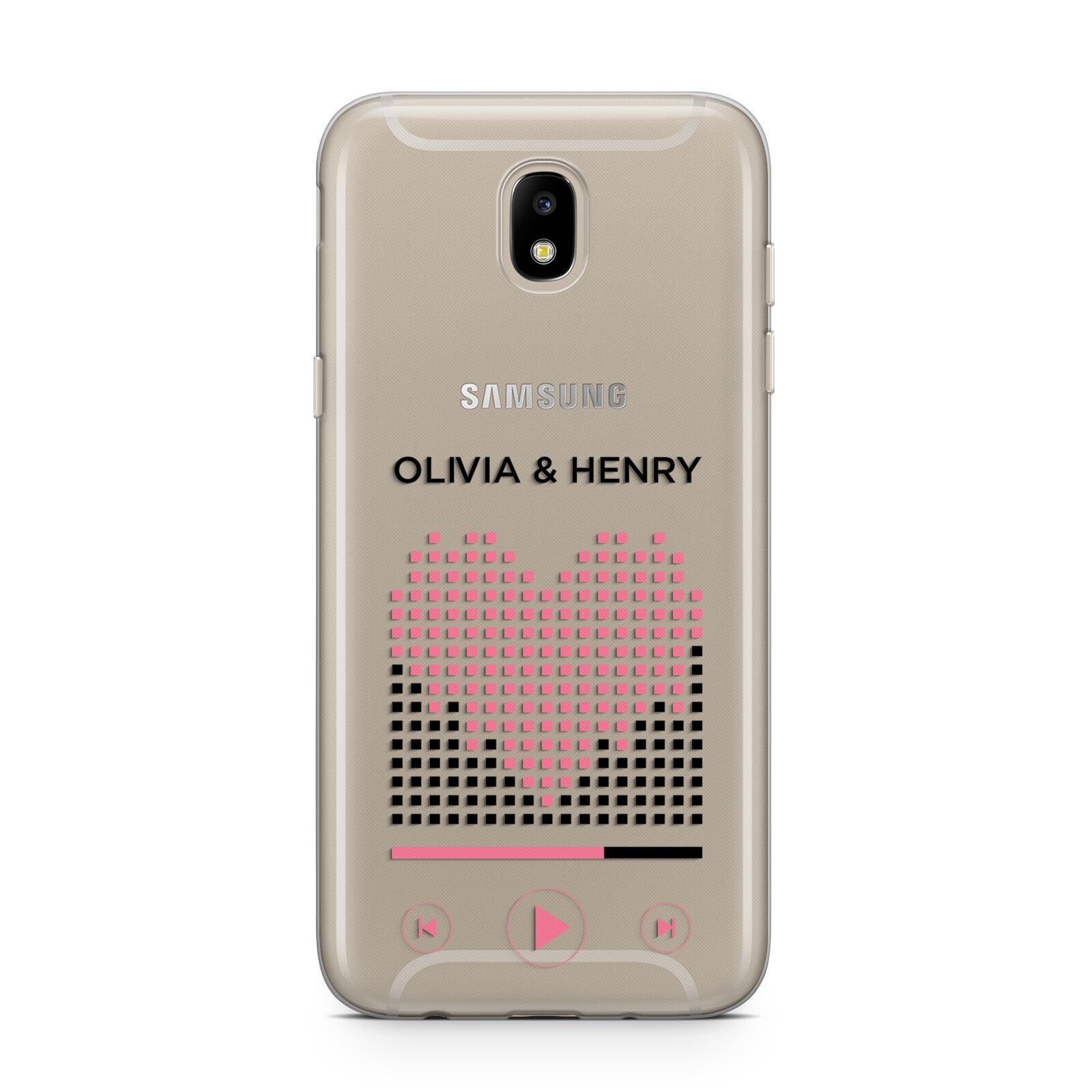 Custom Couples Music Samsung J5 2017 Case