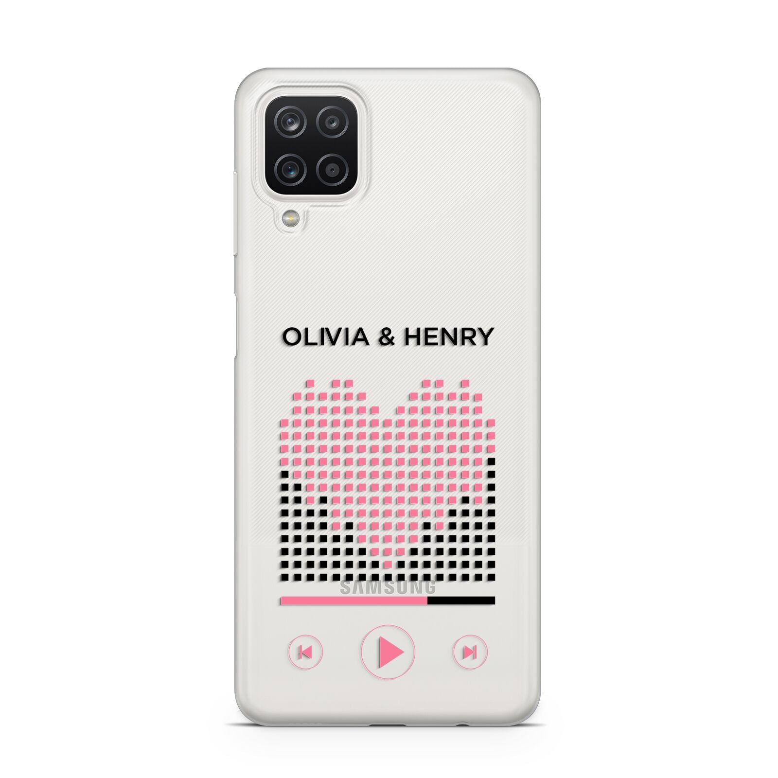 Custom Couples Music Samsung M12 Case