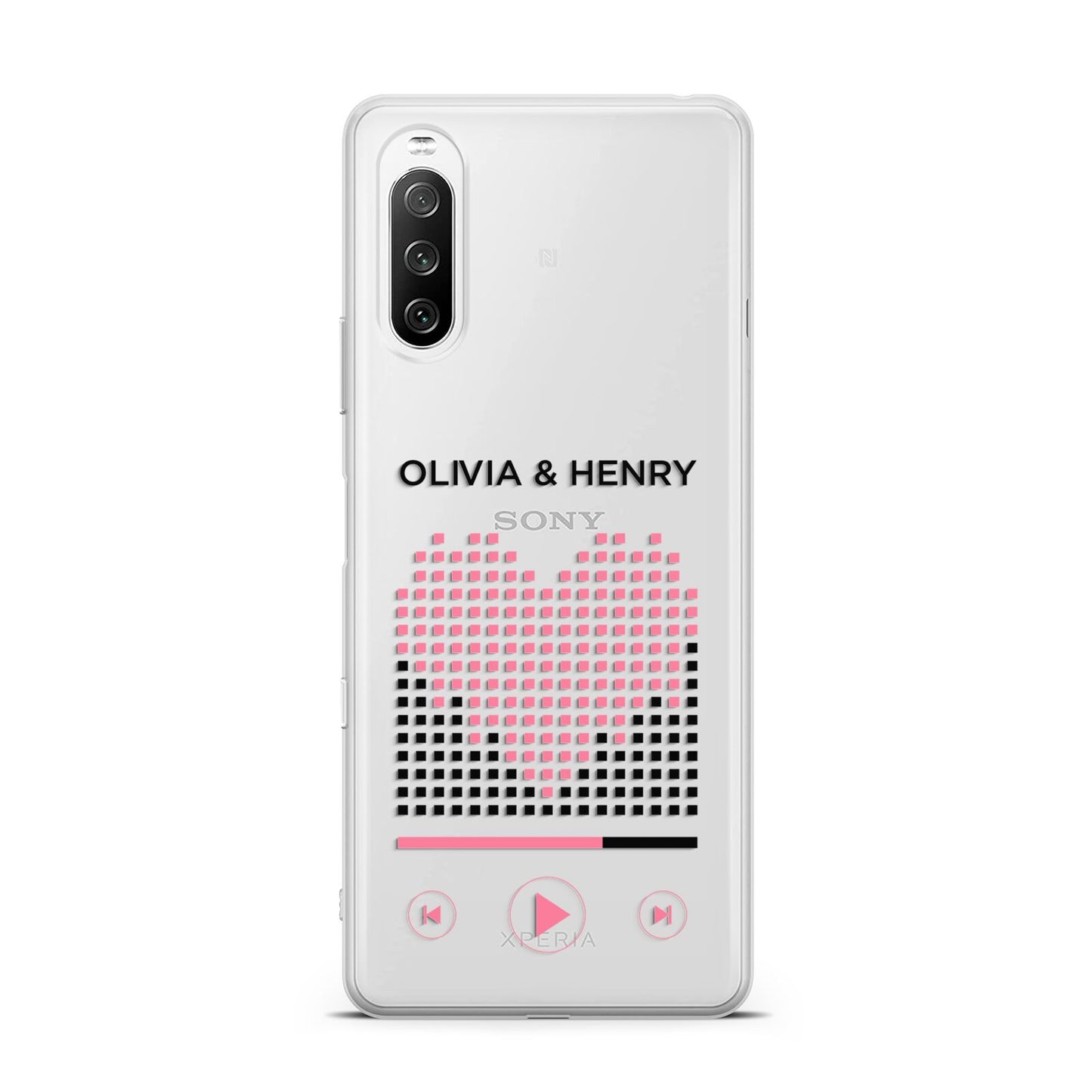 Custom Couples Music Sony Xperia 10 III Case