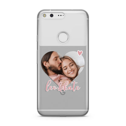 Custom Couples Photo Google Pixel Case