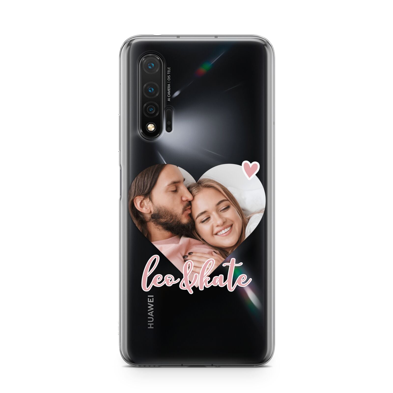 Custom Couples Photo Huawei Nova 6 Phone Case