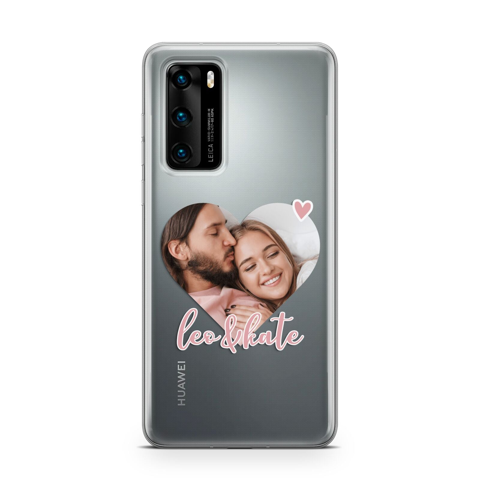 Custom Couples Photo Huawei P40 Phone Case