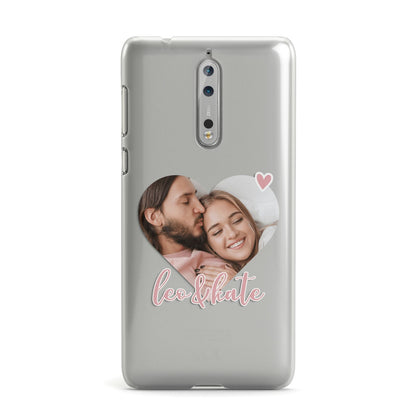 Custom Couples Photo Nokia Case