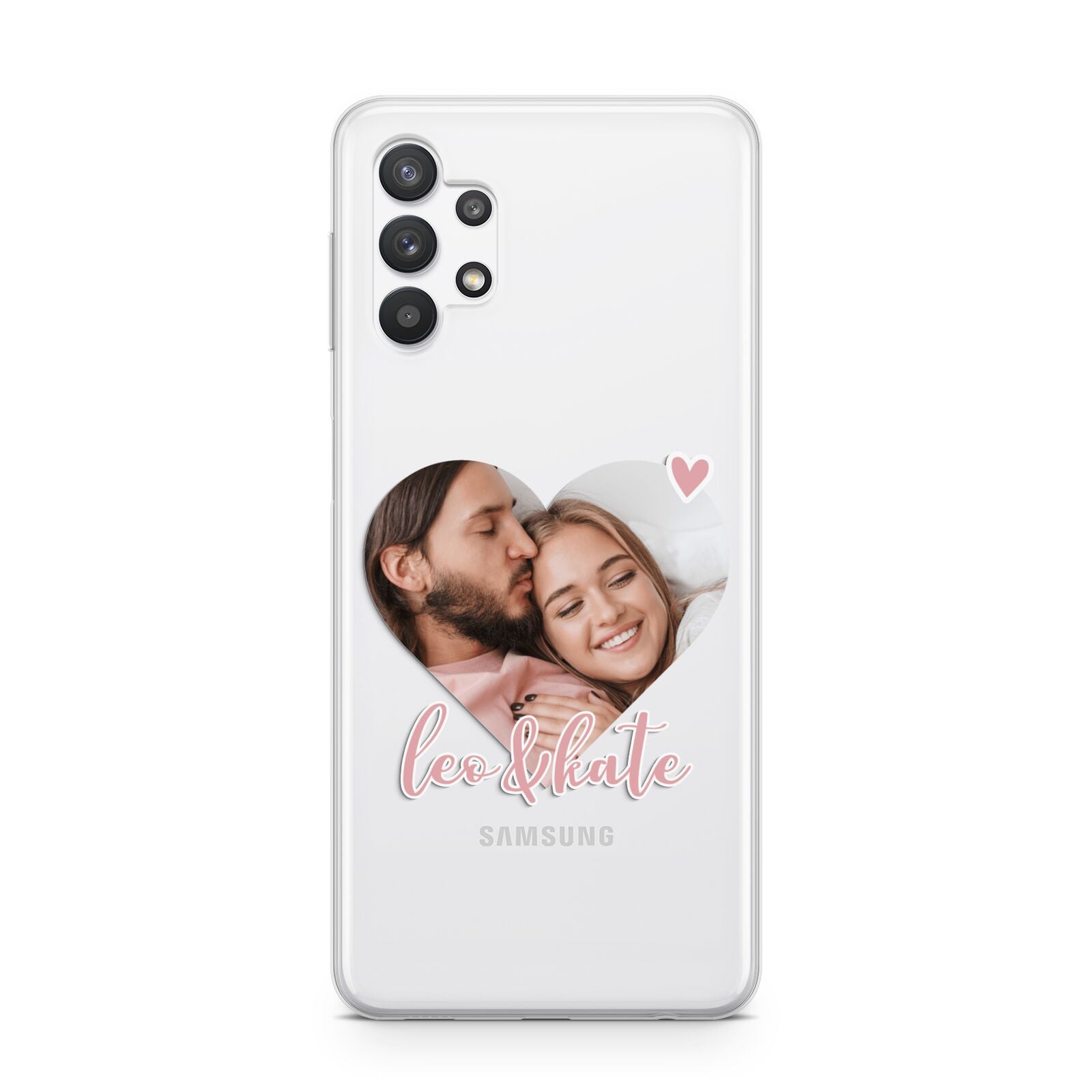 Custom Couples Photo Samsung A32 5G Case