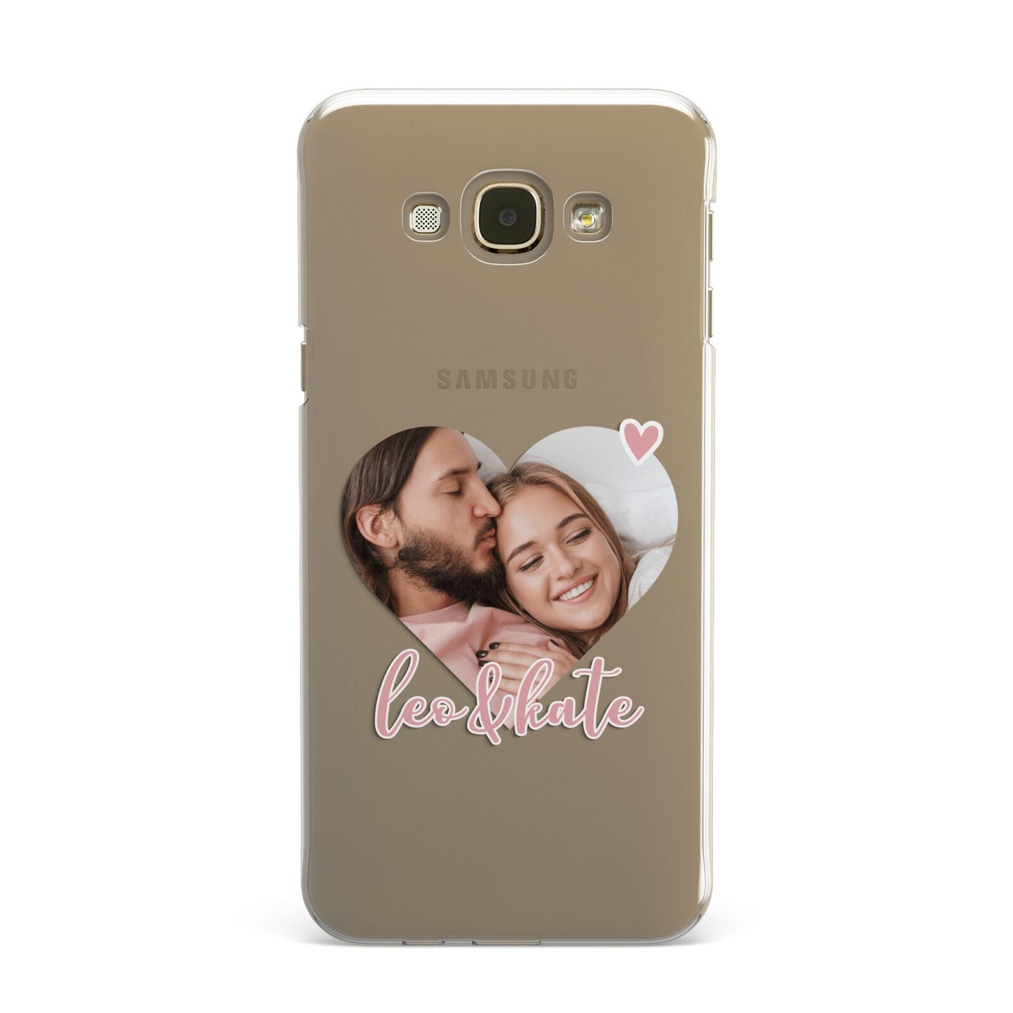 Custom Couples Photo Samsung Galaxy A8 Case