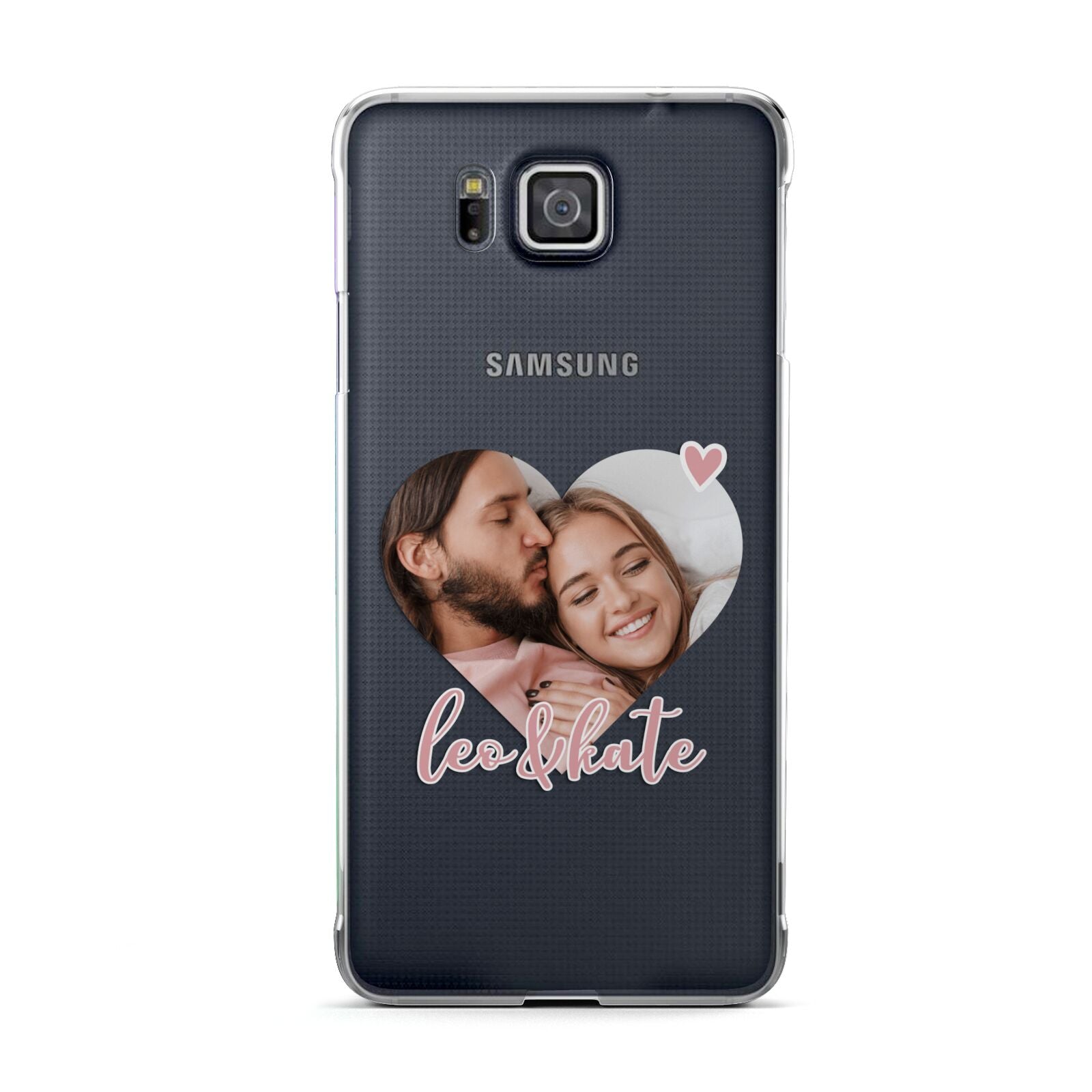 Custom Couples Photo Samsung Galaxy Alpha Case