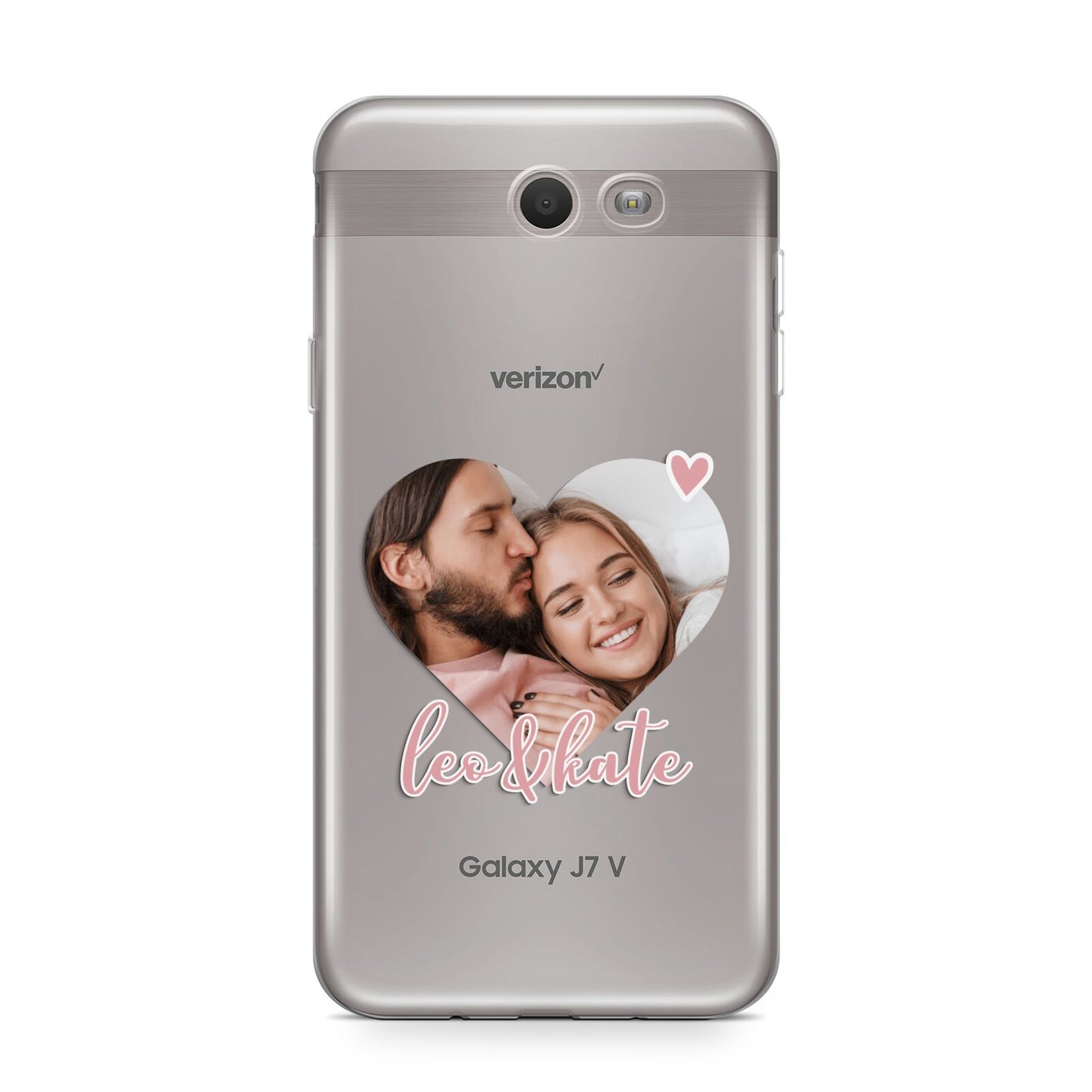 Custom Couples Photo Samsung Galaxy J7 2017 Case