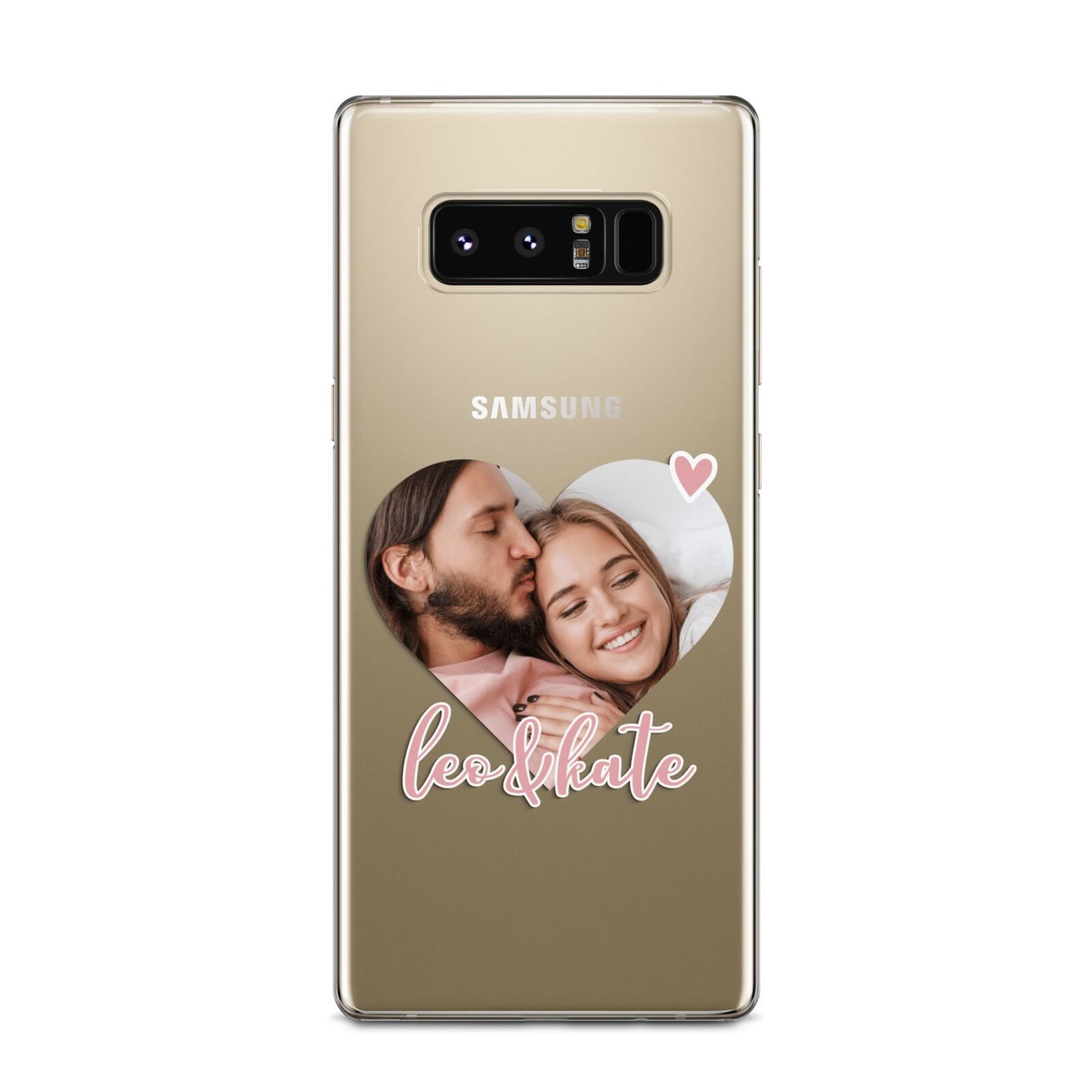 Custom Couples Photo Samsung Galaxy Note 8 Case