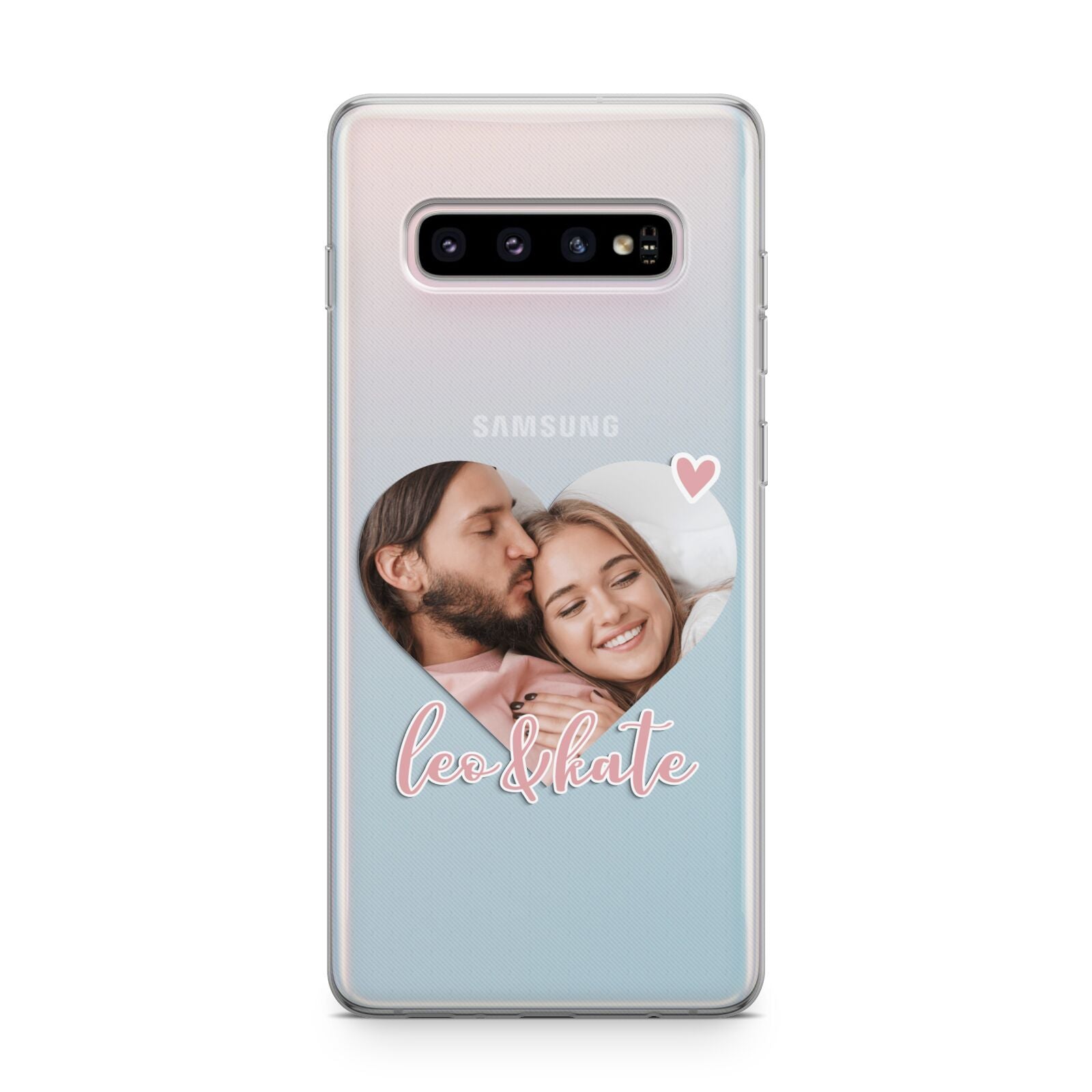 Custom Couples Photo Samsung Galaxy S10 Plus Case